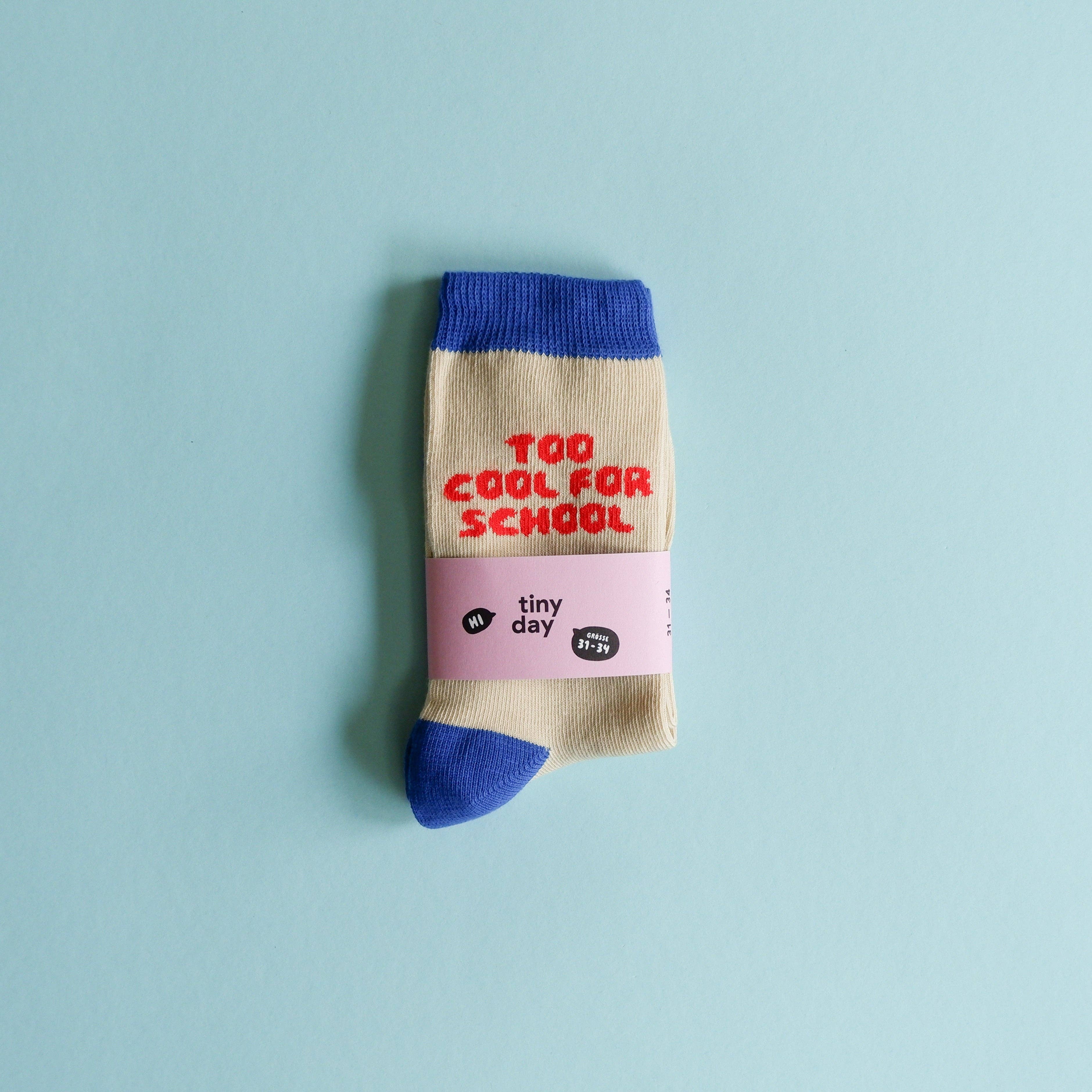 Too cool for school-Socken