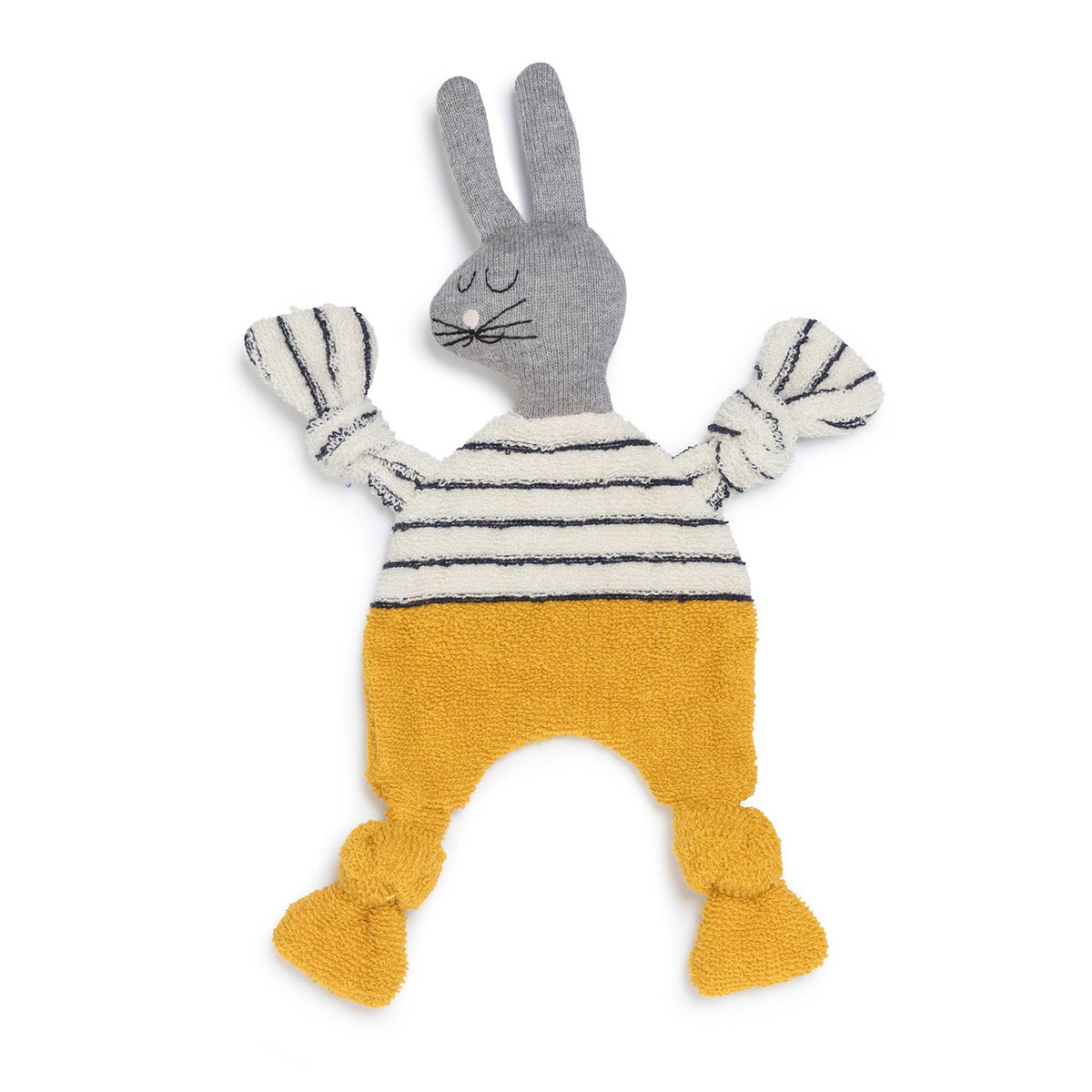 Sophie Home Ltd - Baby-Schmusetuch Kuscheltuch: Hase Gelb
