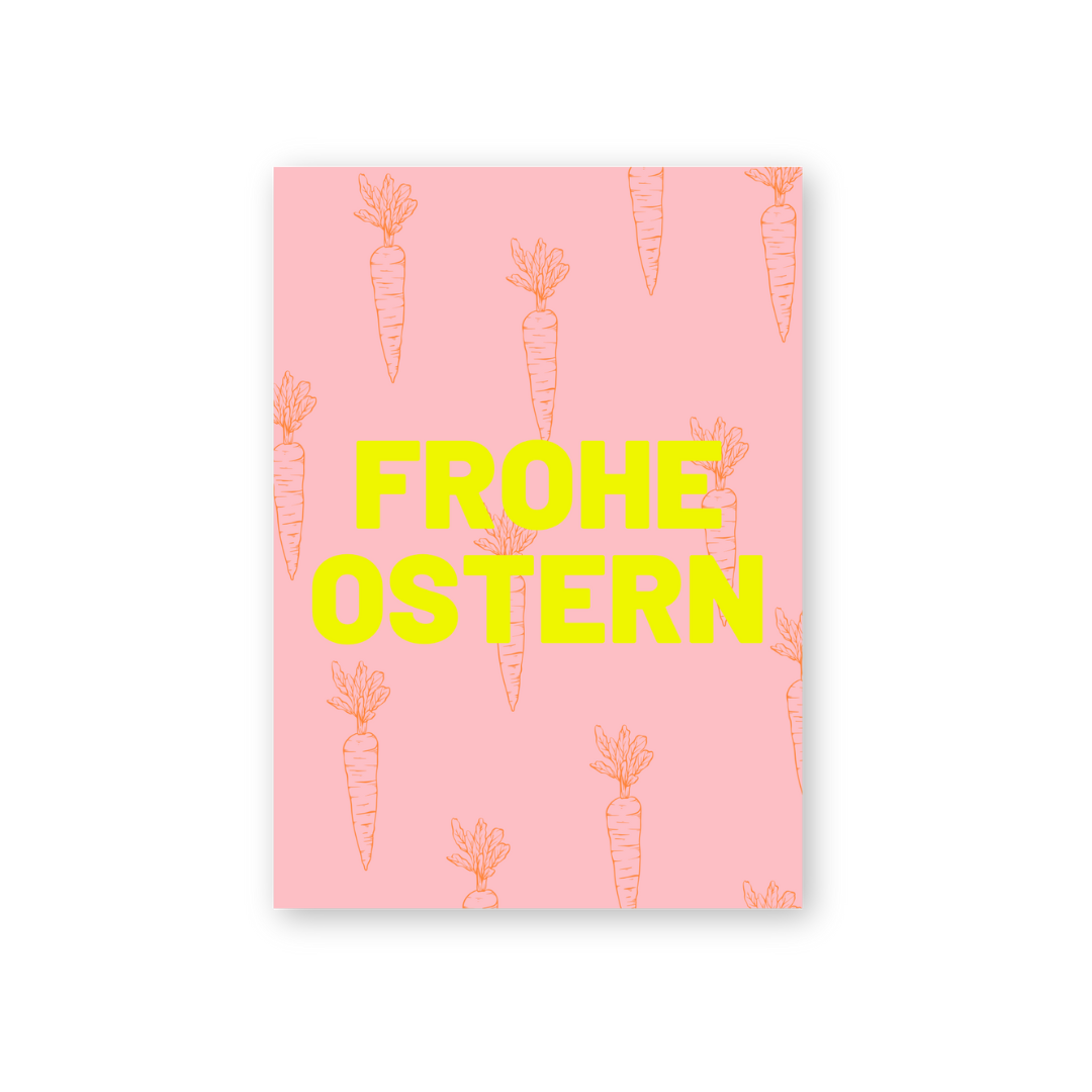 Postkarte - FROHE OSTERN  HerrundFrauHempel