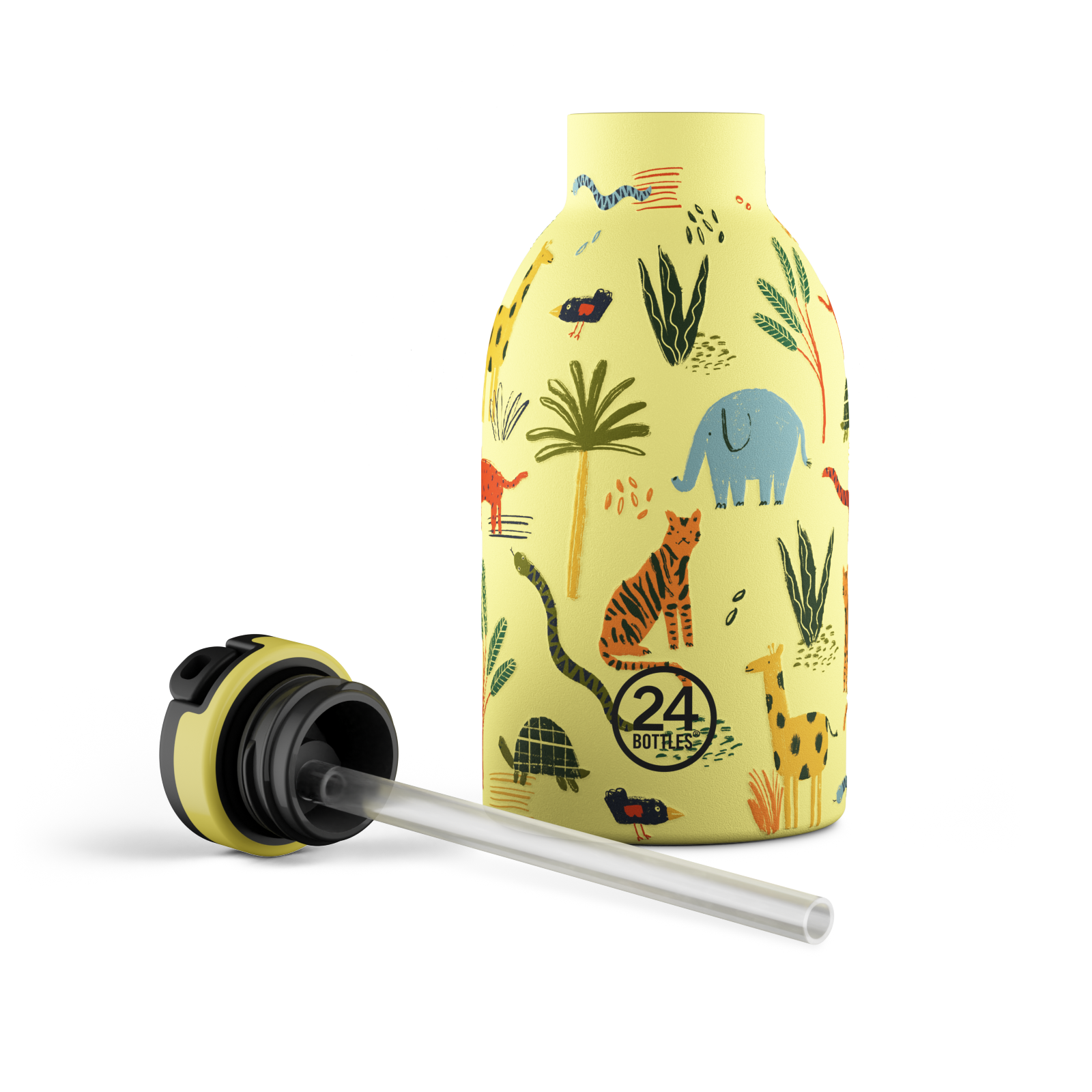 Kinder Isolierflasche | Dschungelfreunde - 330 ml