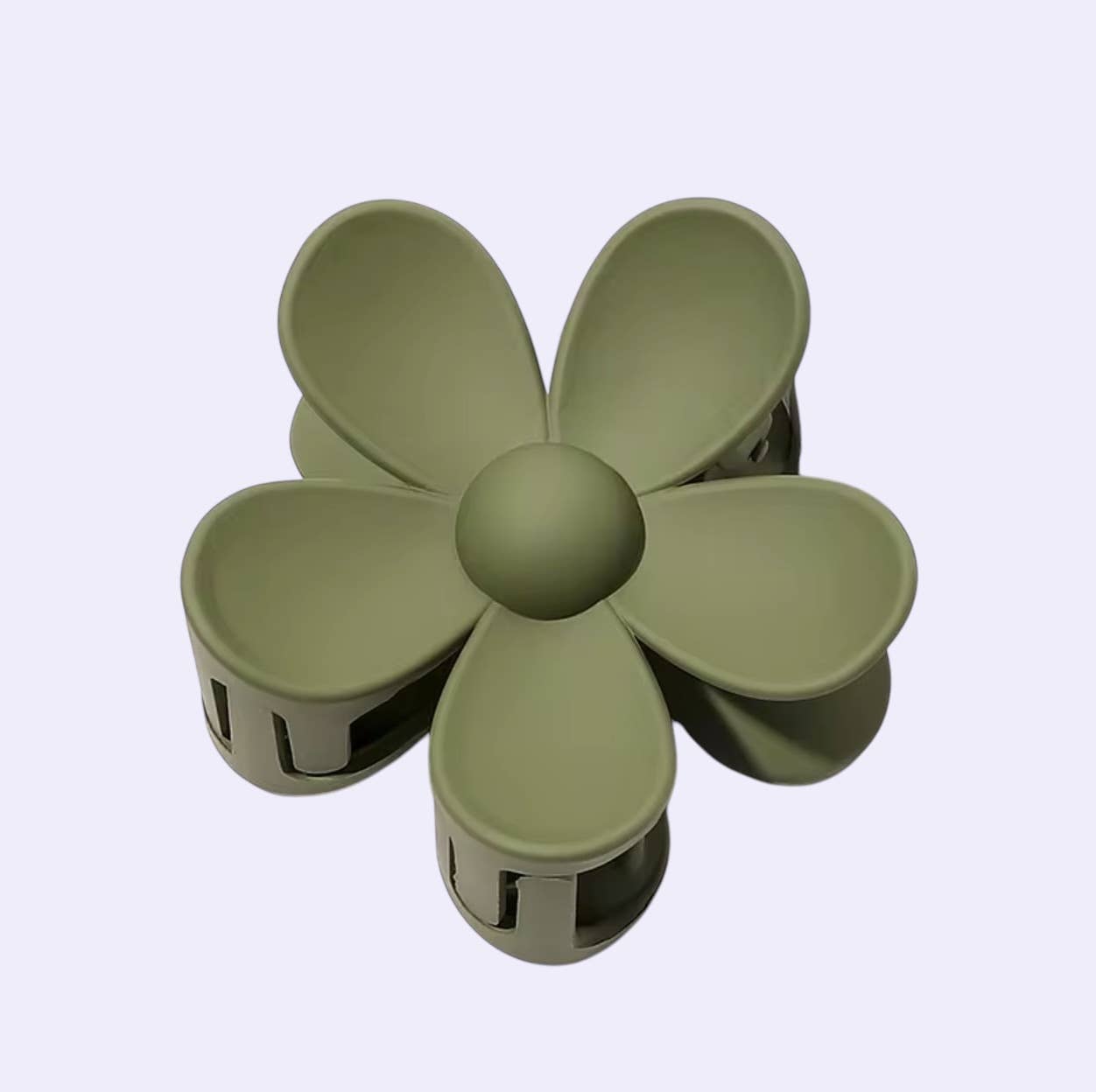 HaarKlammer Blume matt groß    De lange Tafel