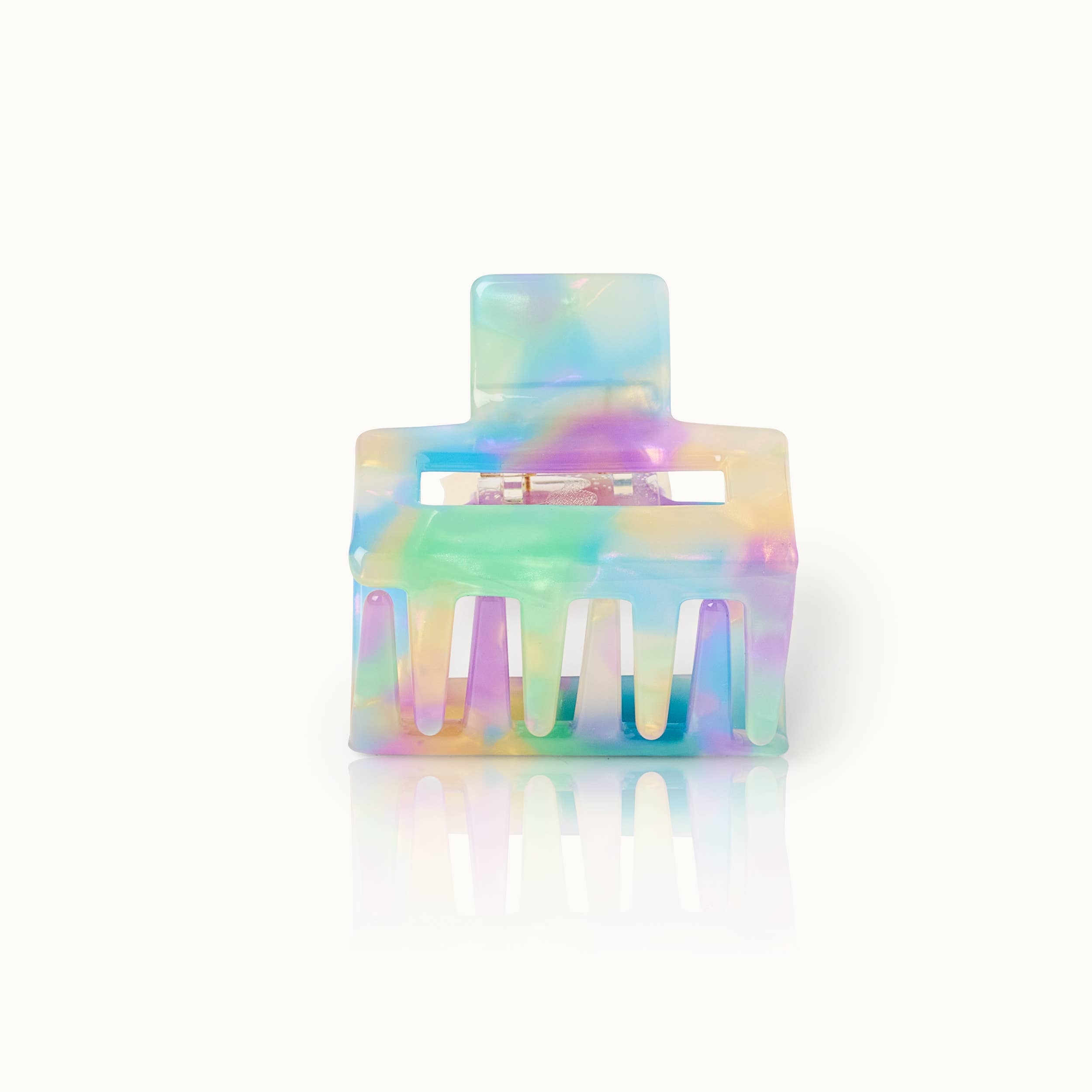 Haarspange Quadrat Einhorn by Vivi.