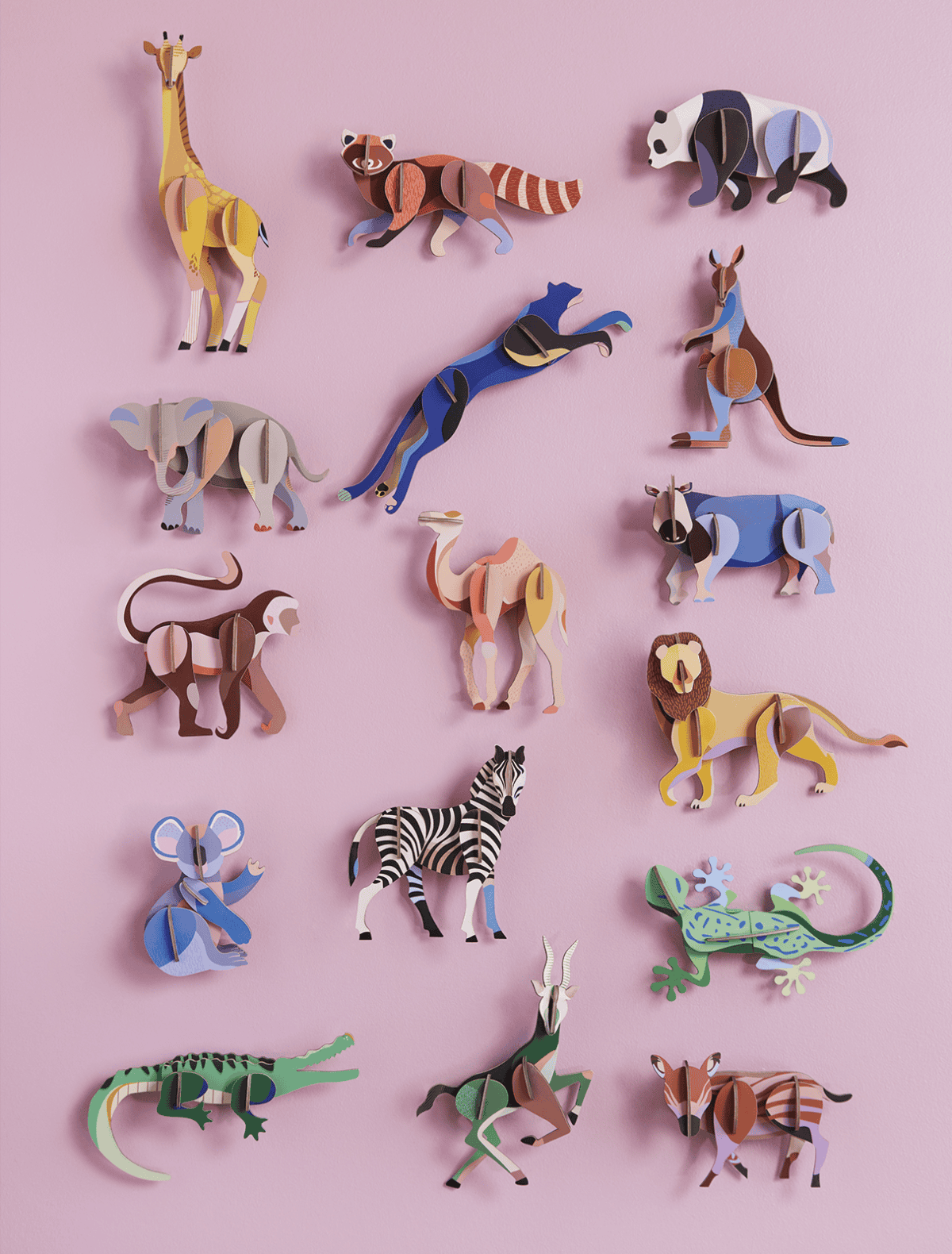 Studio ROOF 'Wild animals - Gecko'