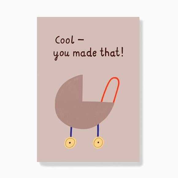 Postkarte 'Cool - you made that!' Anna Katharina Jansen