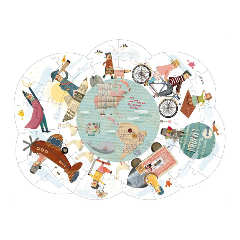 Londji Wende-Puzzle 'Around My Planet'
