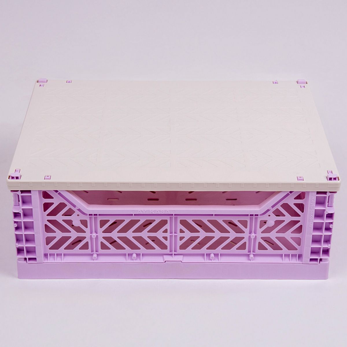 Aykasa  Kiste Deckel in Farbe 'Coconut Milk' für die Kisten mini & midi