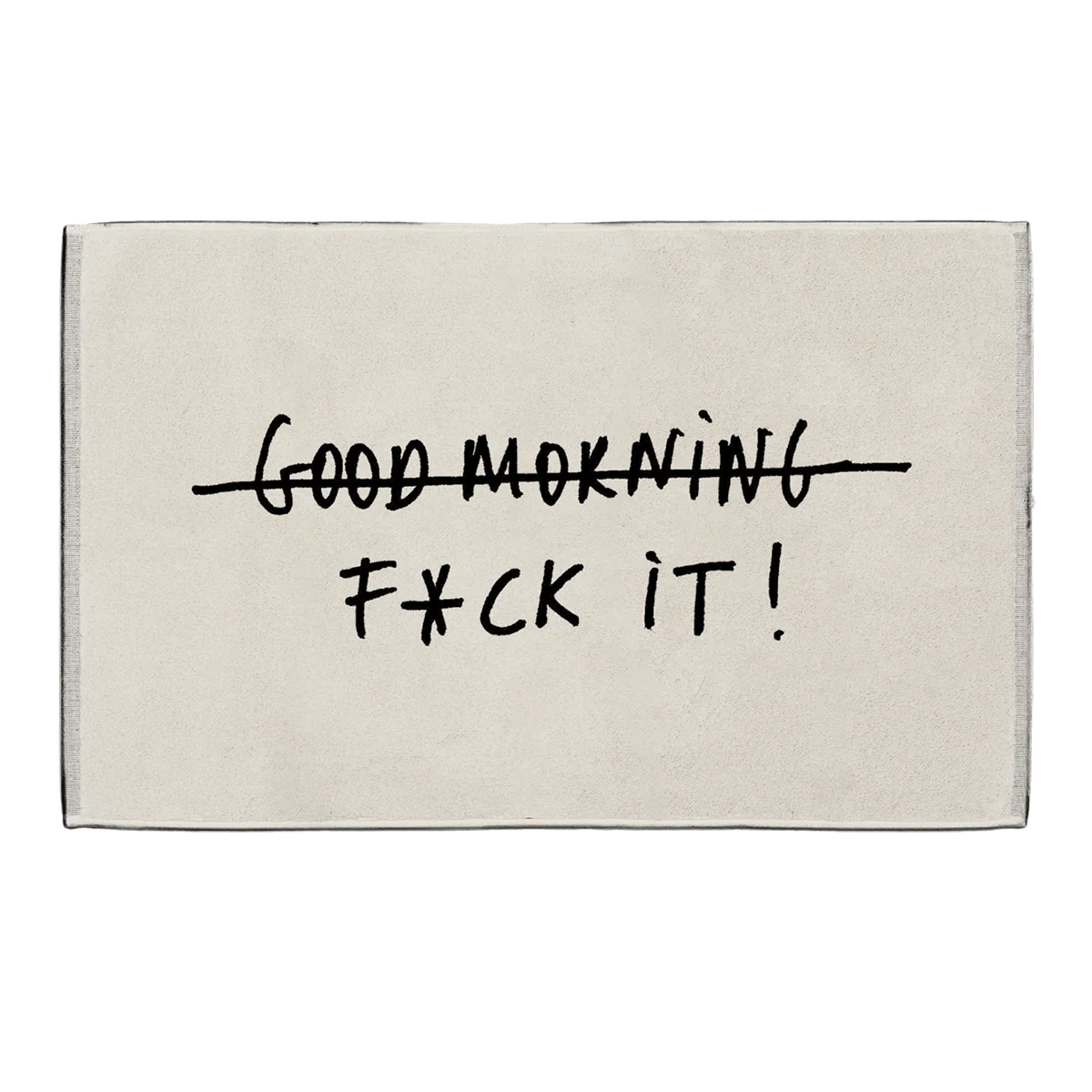 helen b Badematte 'f*ck it