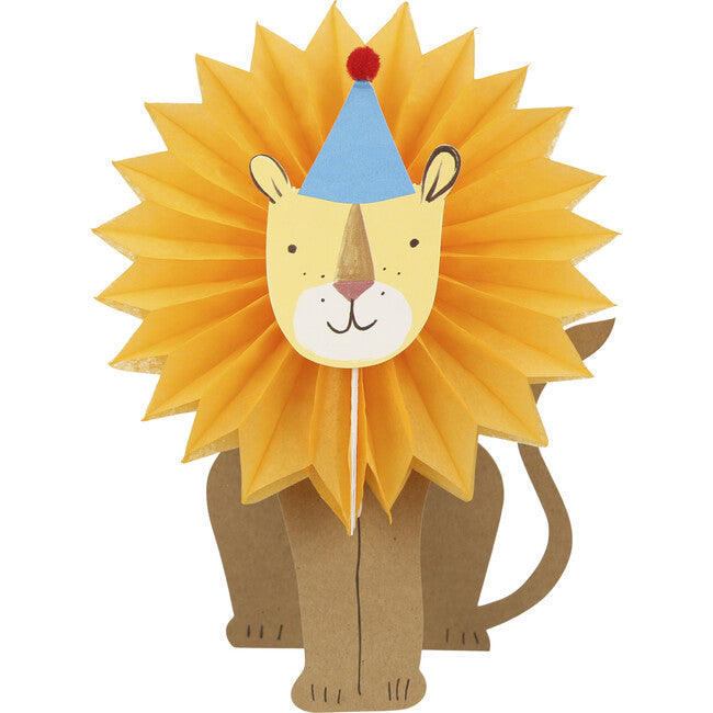 Honeycomb Karte 'Lion' MeriMeri