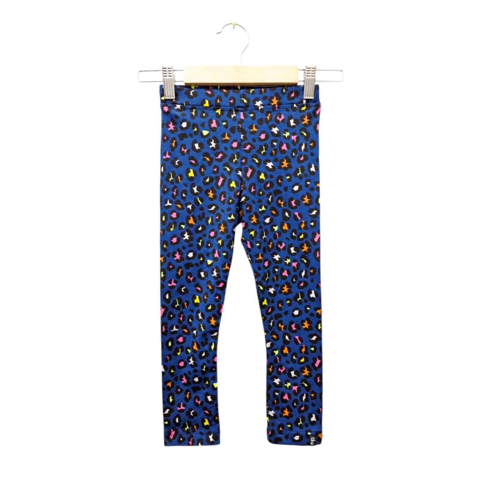 Leggings 'blauer Leo'