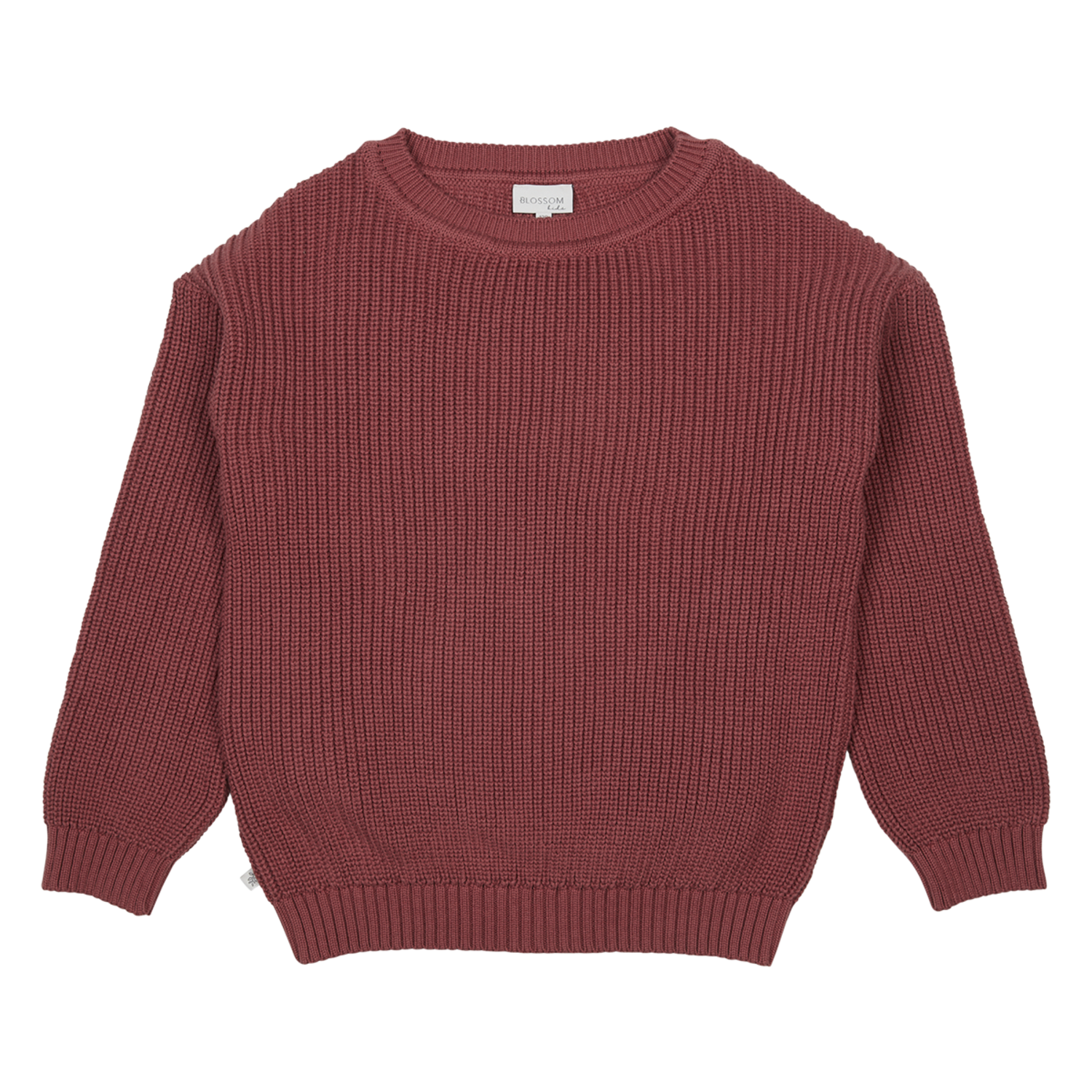 Strickpullover aus BioBaumwolle 'Rouge'
