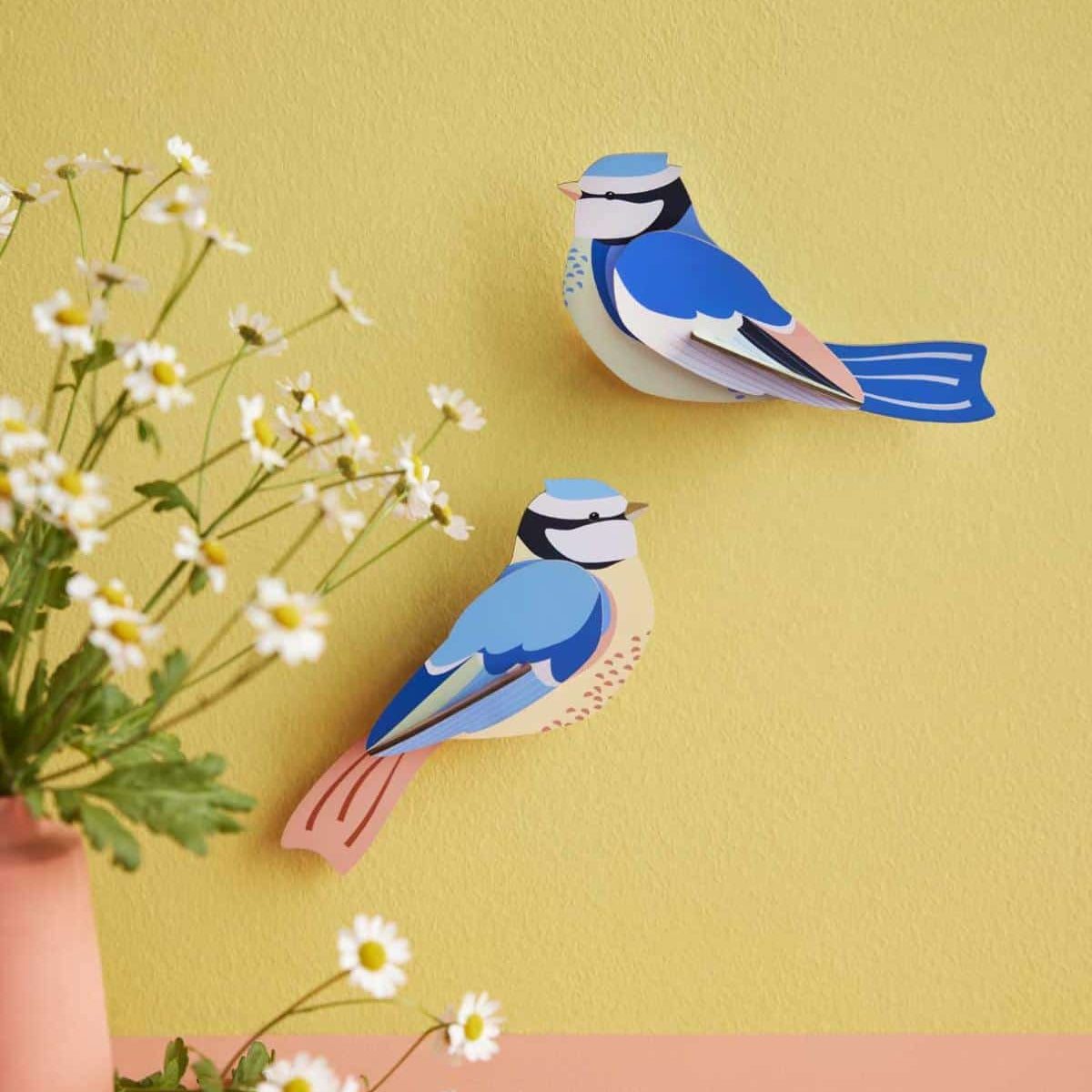 Studio ROOF 'Garden Bird - Blue Tits'