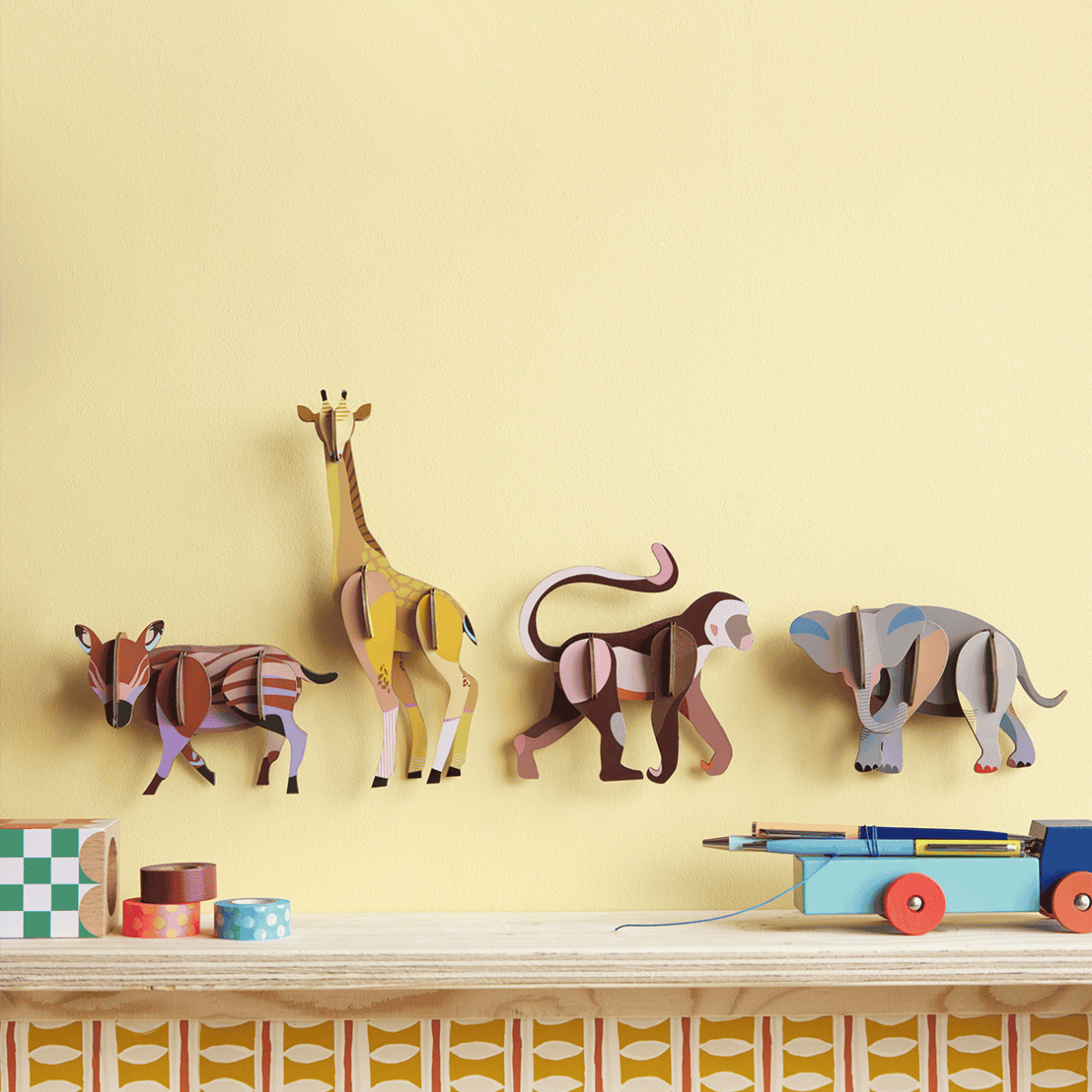 Studio ROOF 'Wild animals - Monkey'