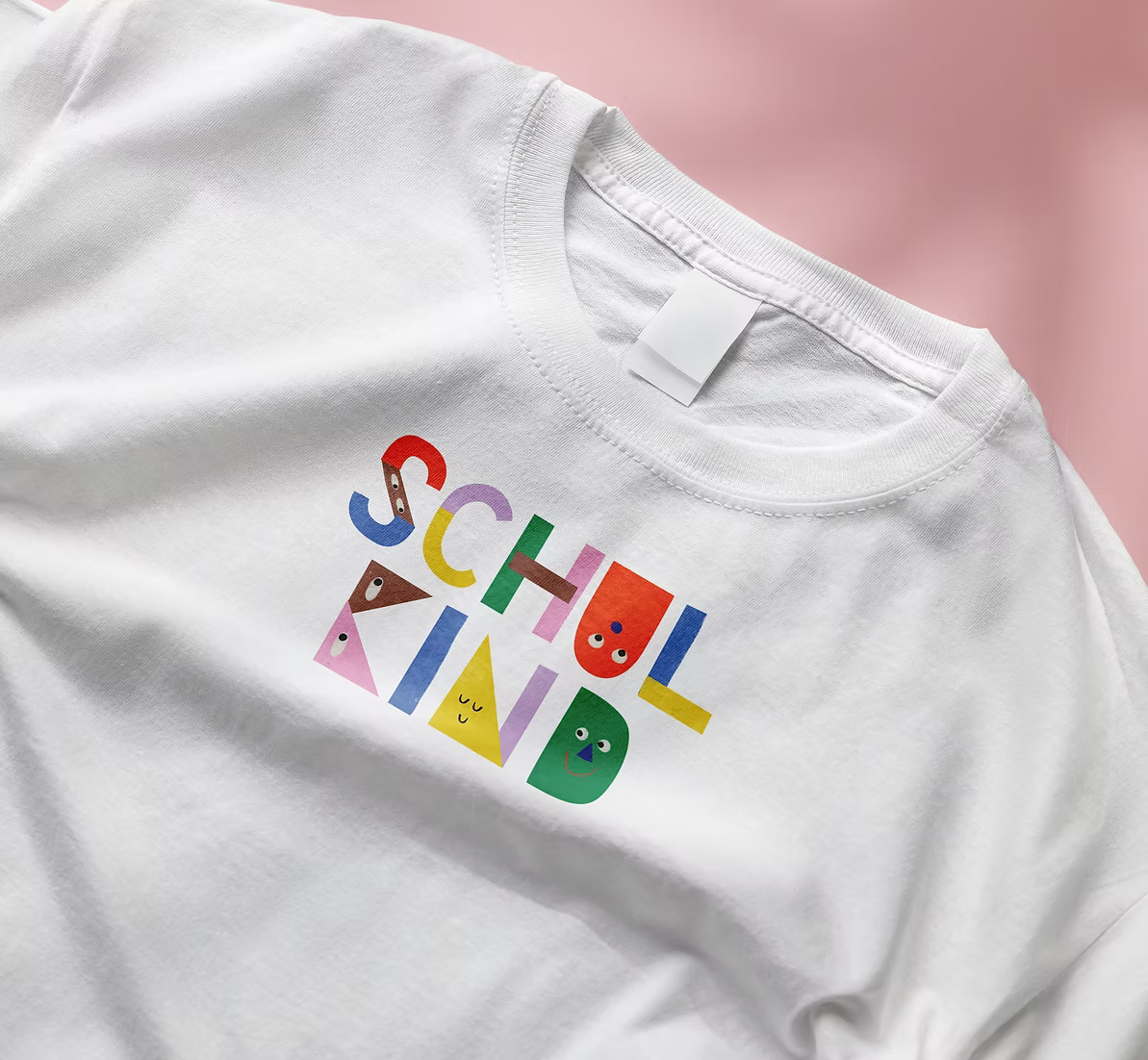 Anna Beddig  -Bügelbild "Schulkind"