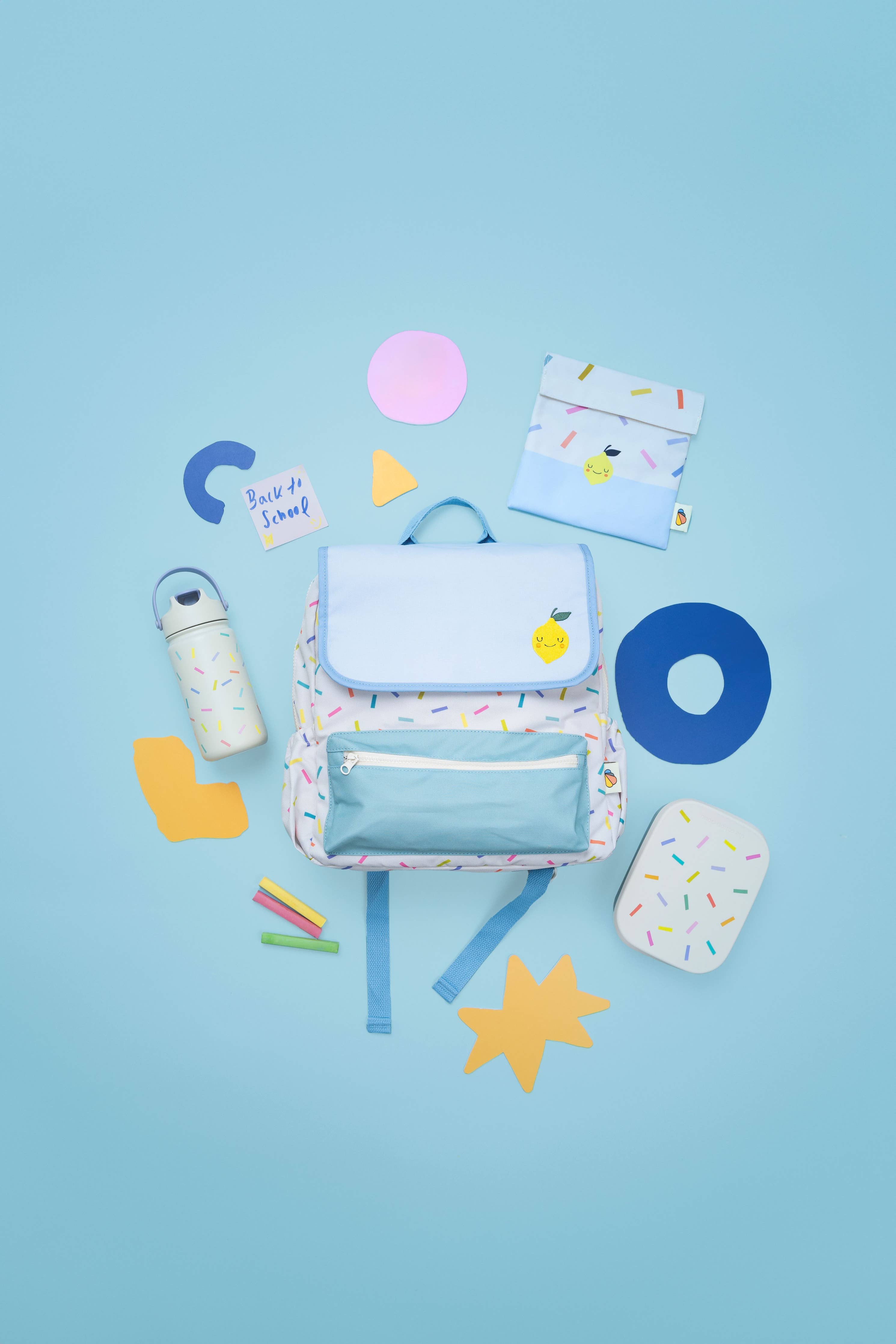 CONFETTI rPET Rucksack für Kinder A4  The Cotton Cloud