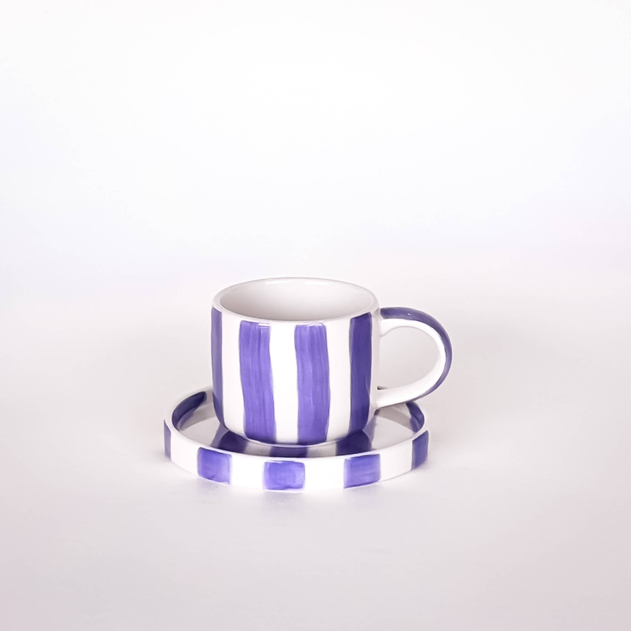 Espresso  Stripes - palazzo purple (2er Set - 4 Teile) Magazin Minori