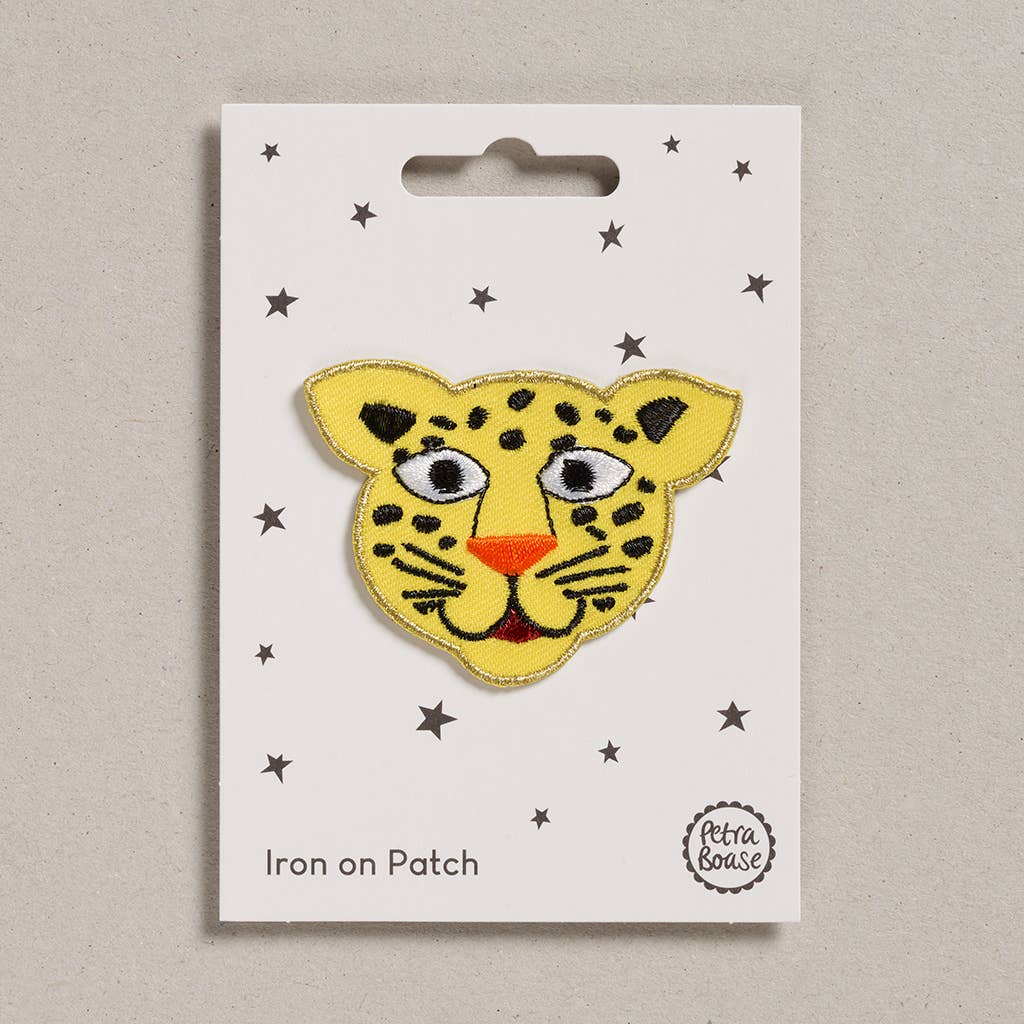 Aufbügelflicken - Leopard