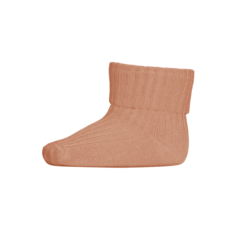 MP Denmark Gerippte Baby Socken 'Canyon Sunset'