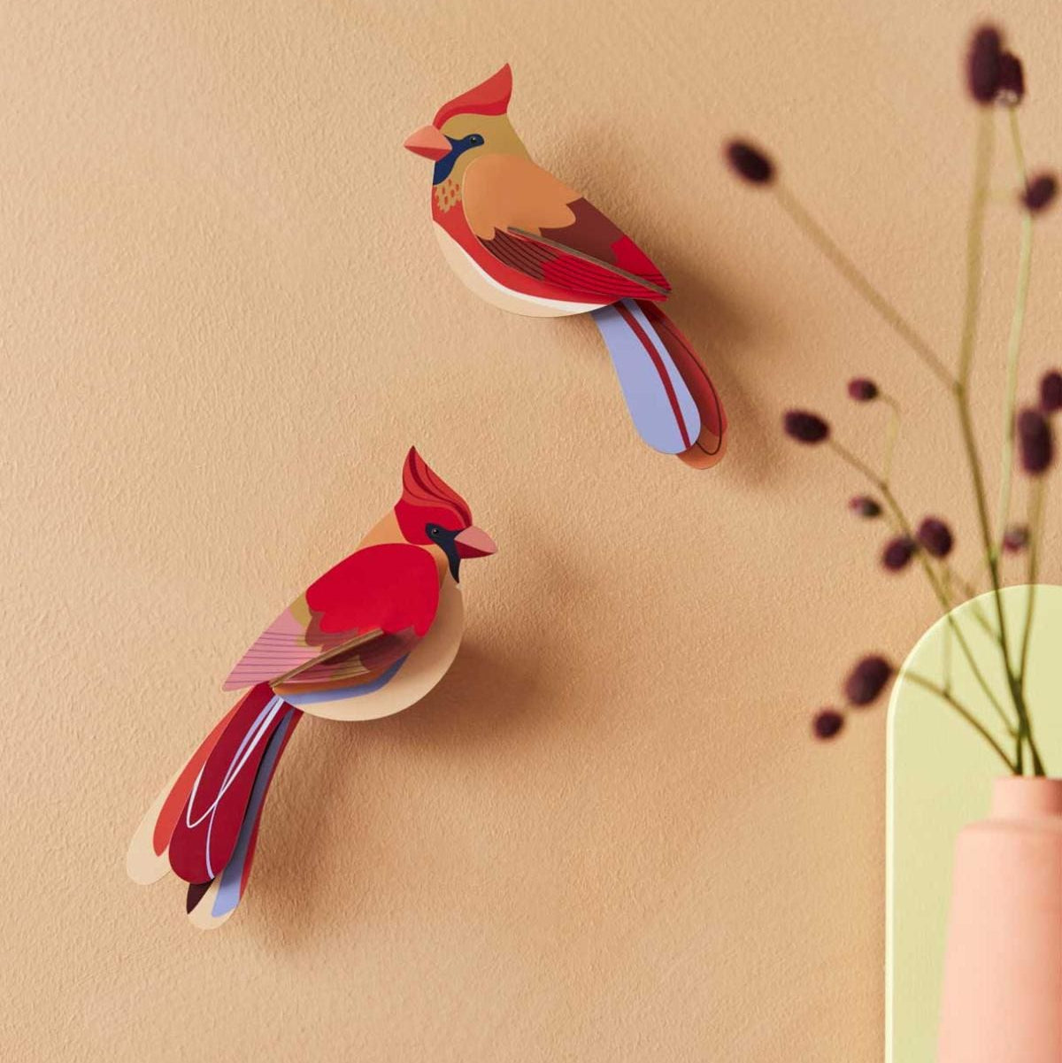 Studio ROOF 'Garden Bird - Cardinals'