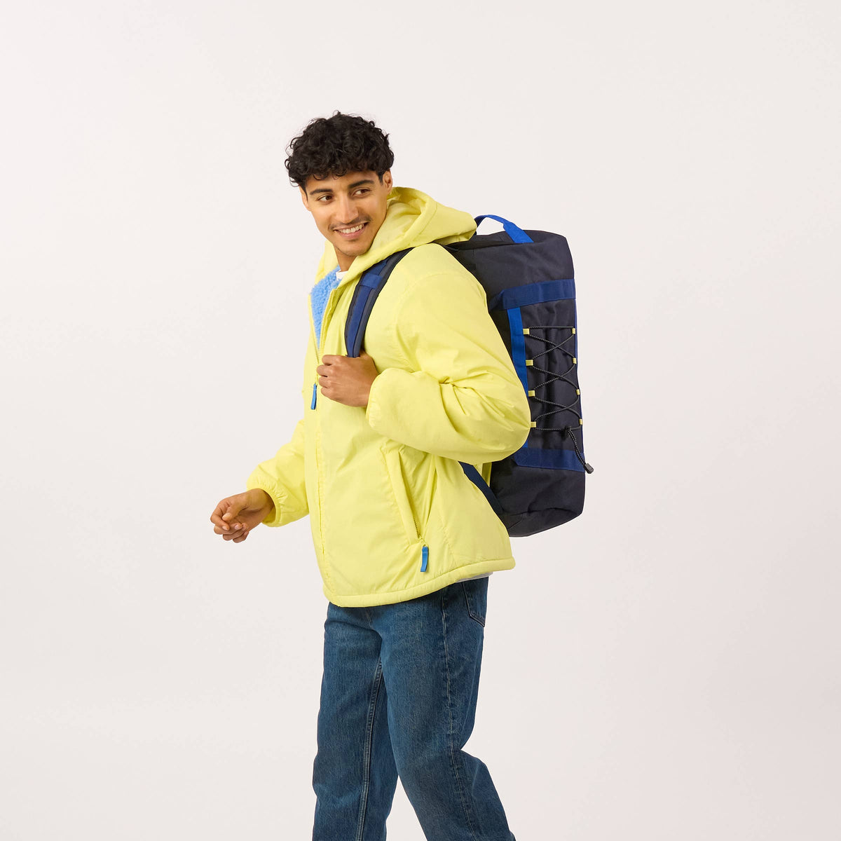 BILLYBELT - Reisetasche Camper 50L - Marineblau & Blau
