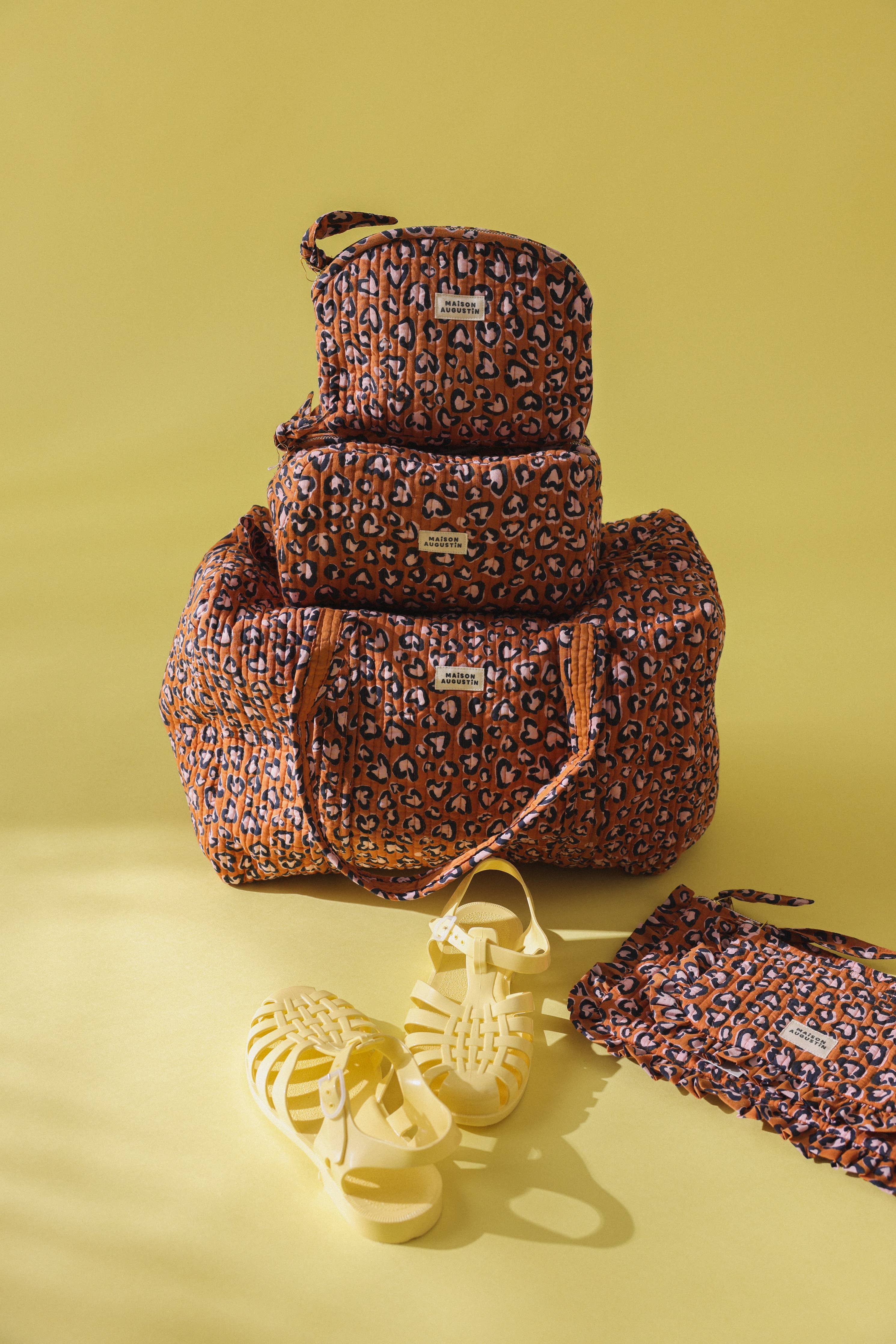 Maison Augustin - Leo Camel Wochenendtasche
