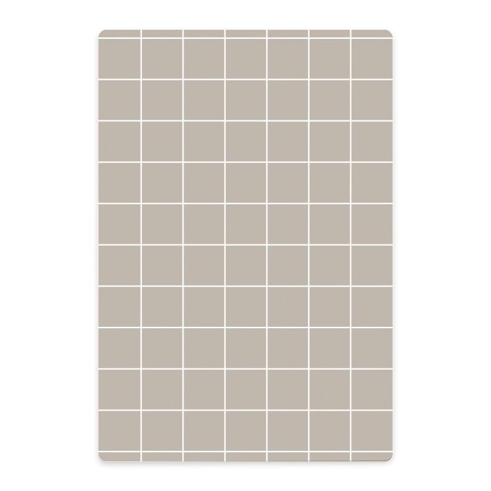 Kleines Schneidebrett 'GRID BLAU'
