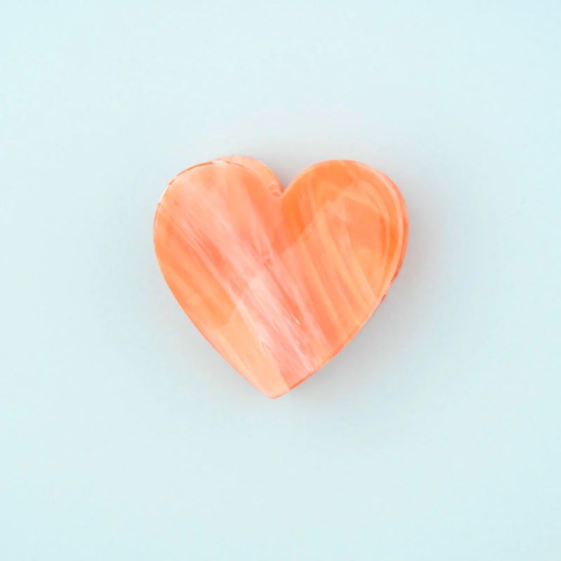 Coucou Suzette Haarklammer 'Pink Heart'