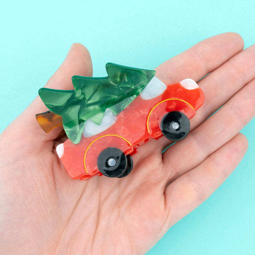 Coucou Suzette Haarklammer 'driving home for christmas'