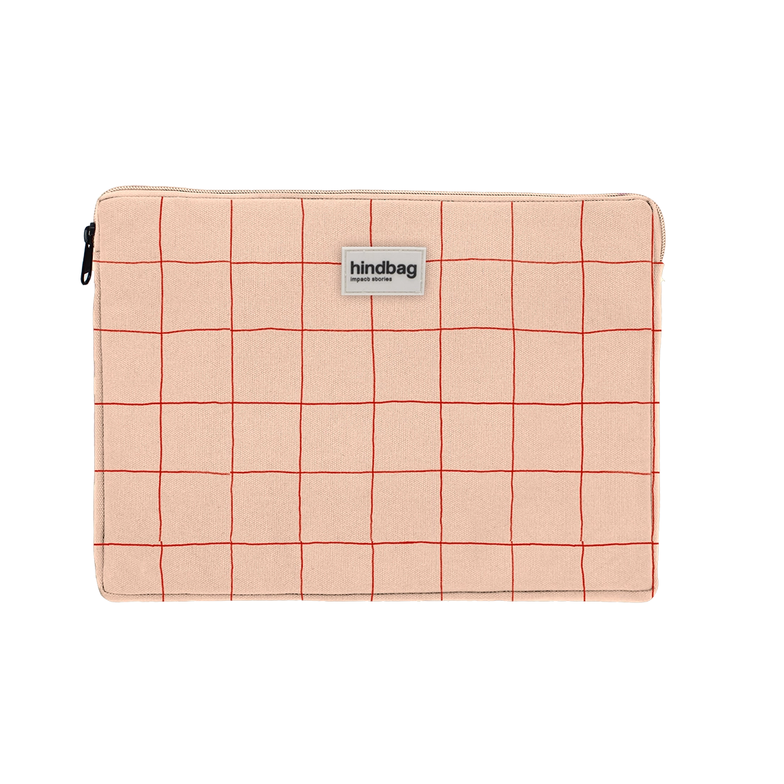 Ava Laptop-Hülle rosa/rot kariert