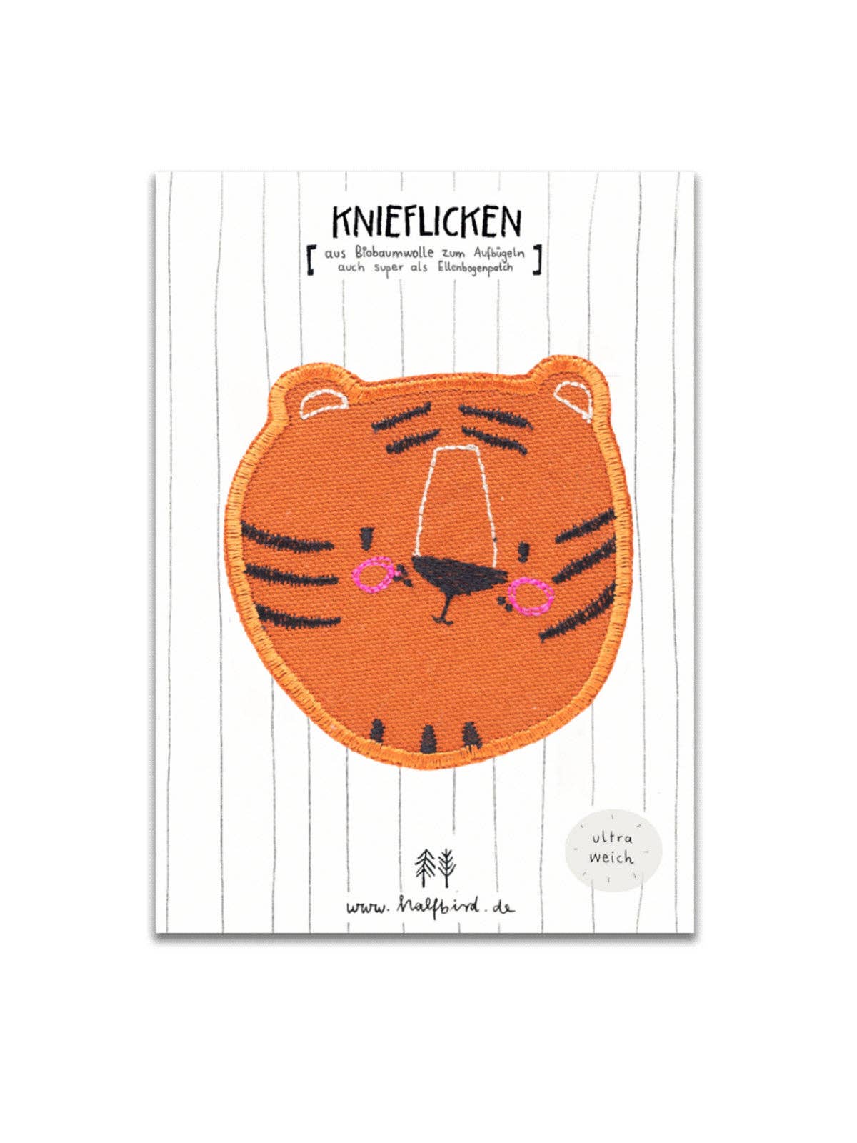 Knieflicken "Tiger" Halfbird