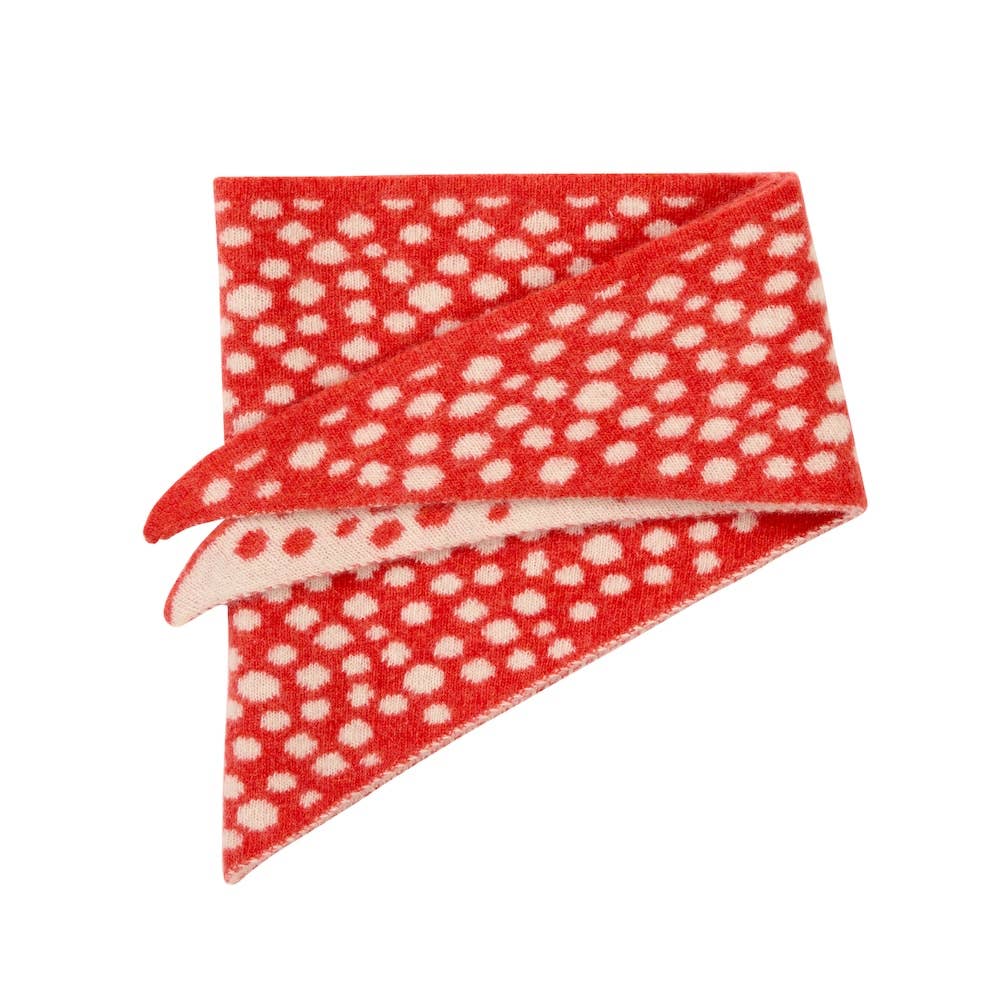 Gepunktetes Halstuch Rot Donna Wilson