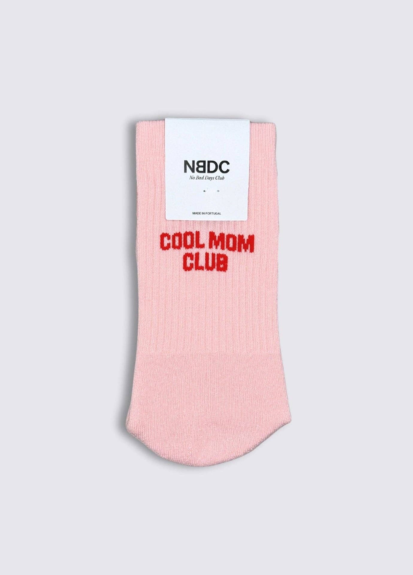 COOL MOM CLUB SOCKEN | ROSÉ No bad Days Club