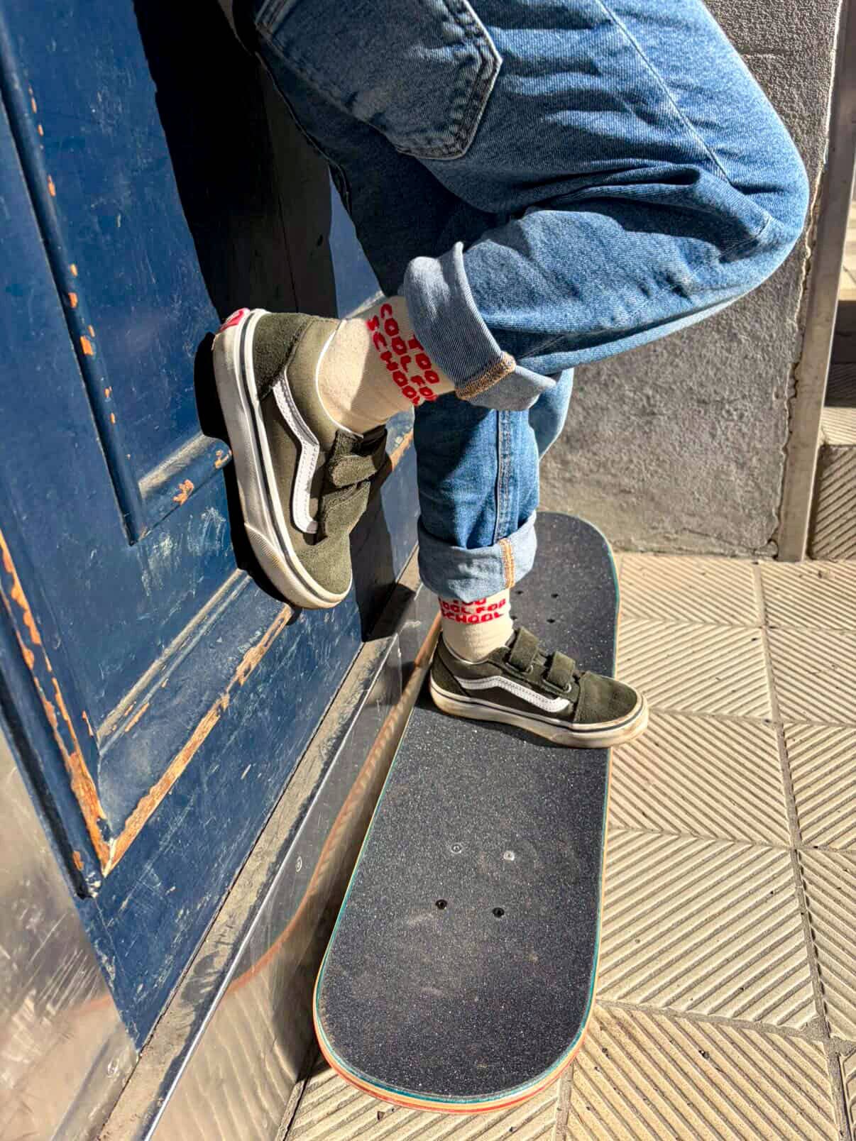 Tinyday Too cool for school-Socken Flieder
