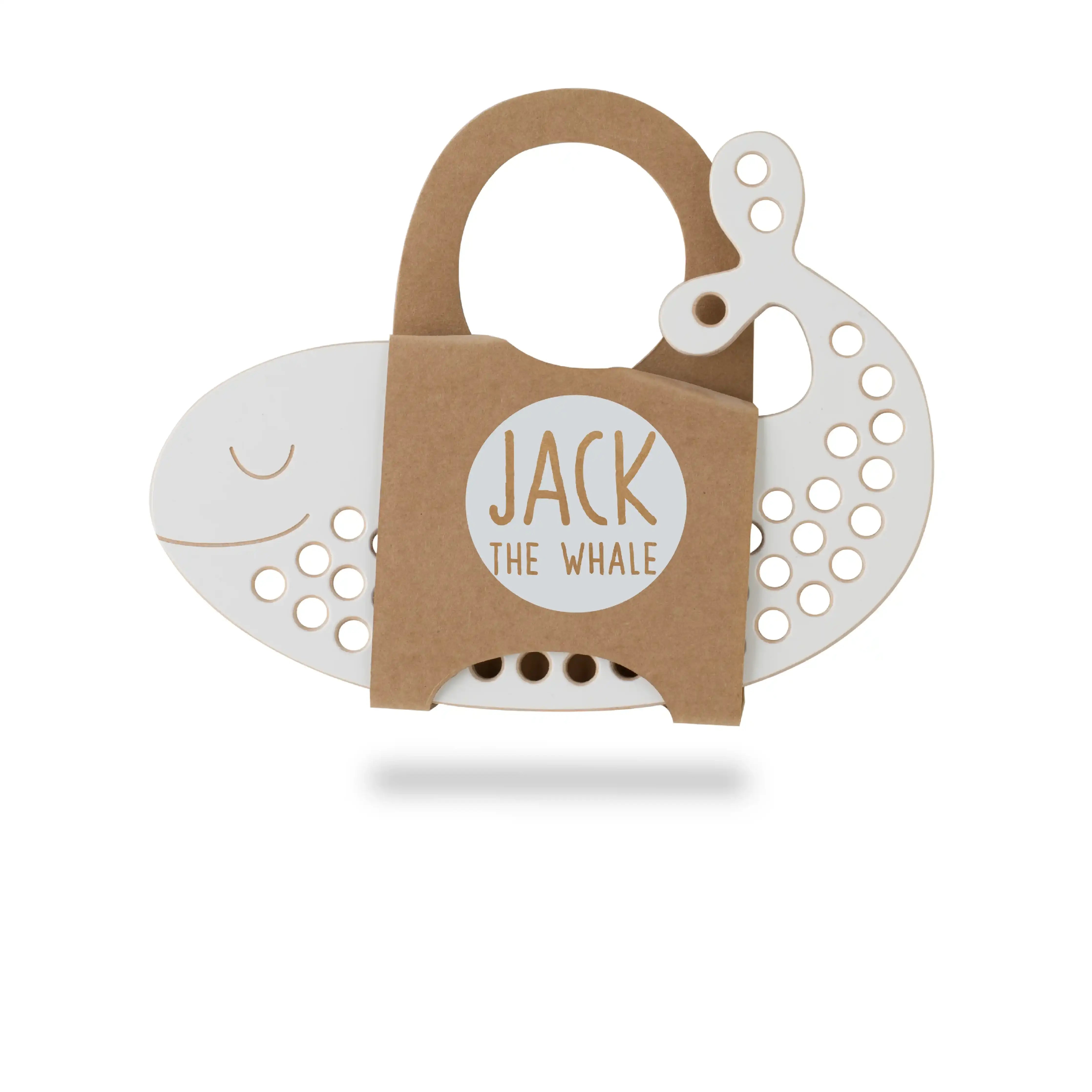 Jack the Wal, Spielzeug zum Schnüren aus Holz, montessori