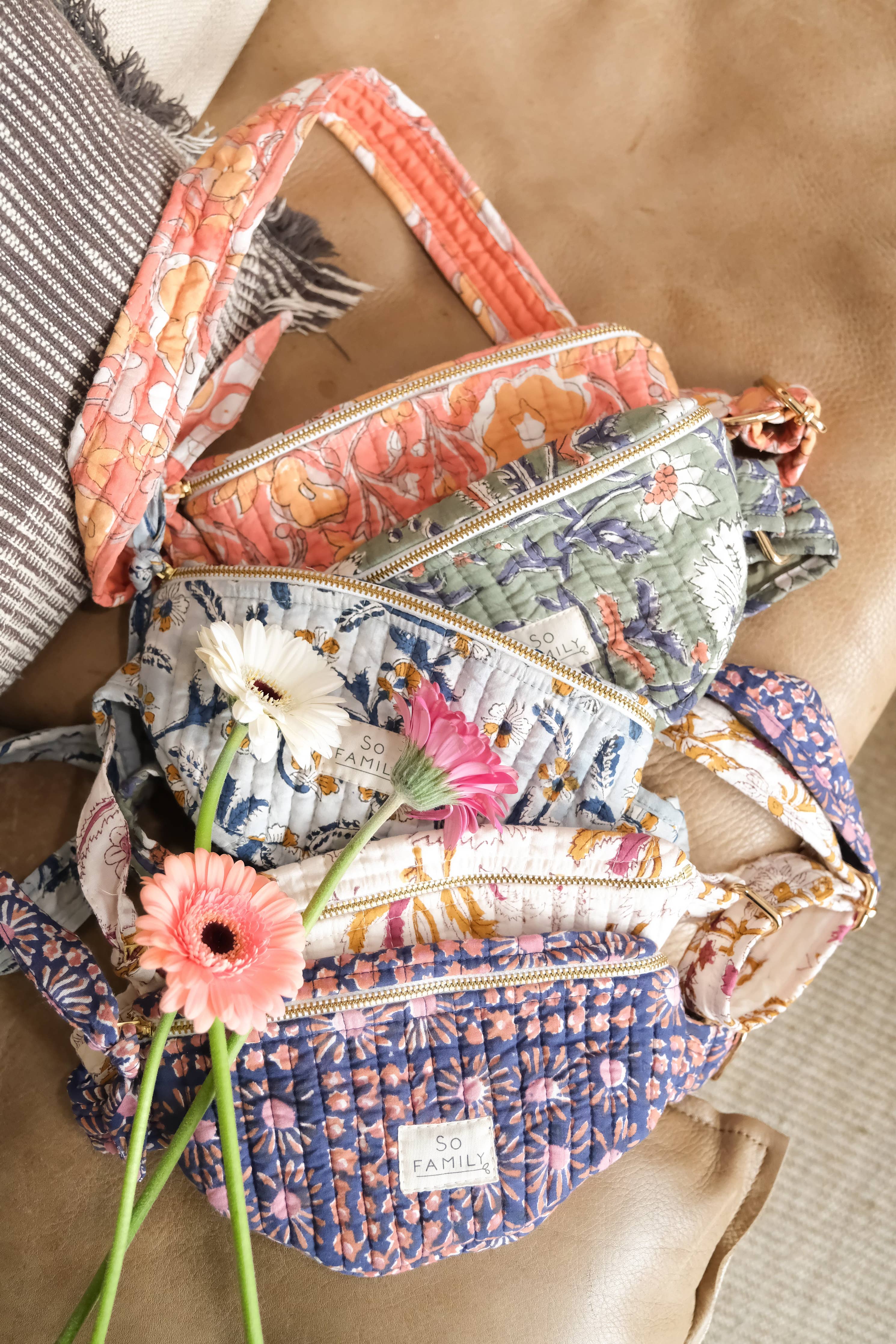 SO FAMILY - 'Midnight Kids' Gürteltasche im Patchwork-Design
