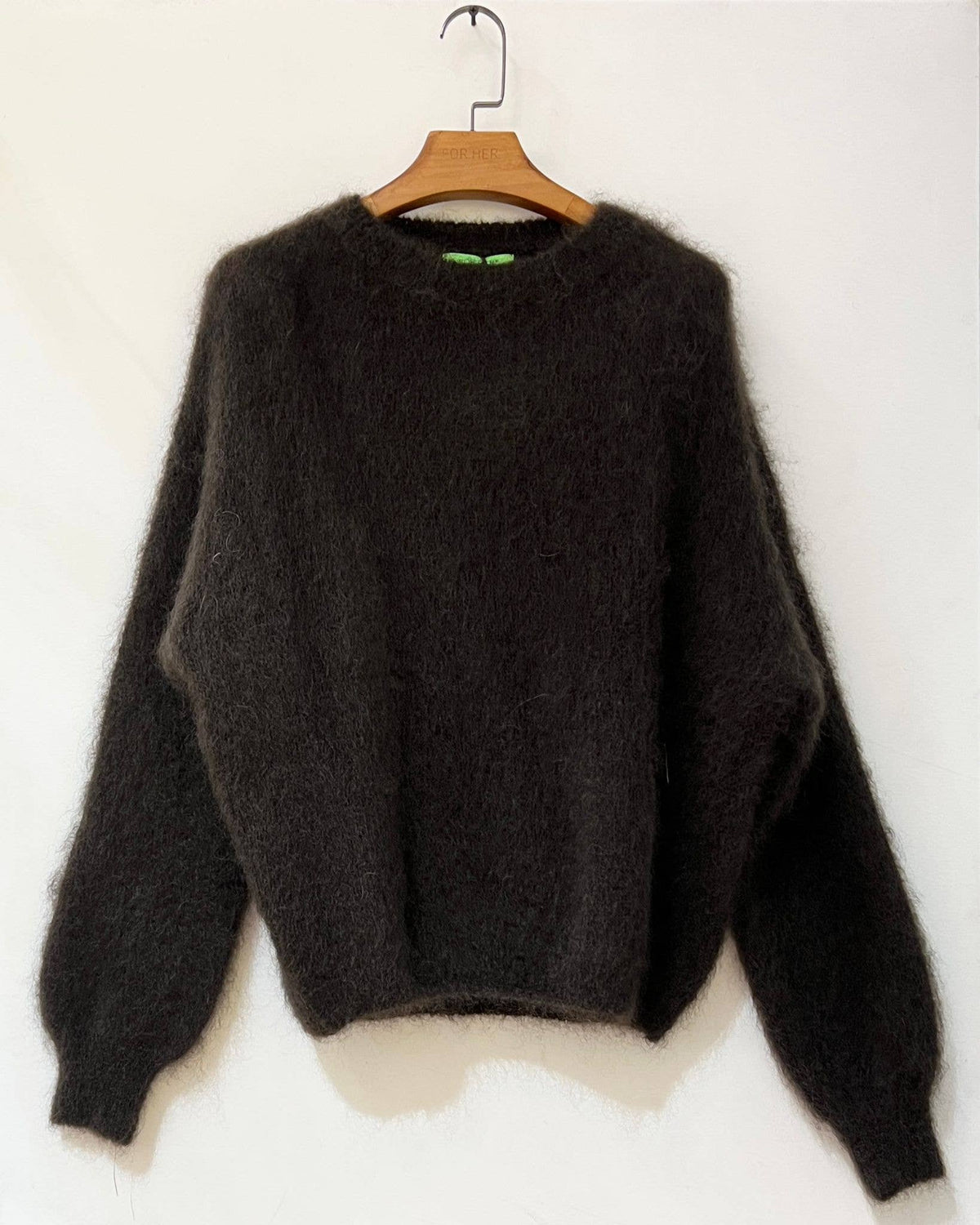 FOR HER PARIS -  80% Kidmohair Rundhals Pullover -div.Farben