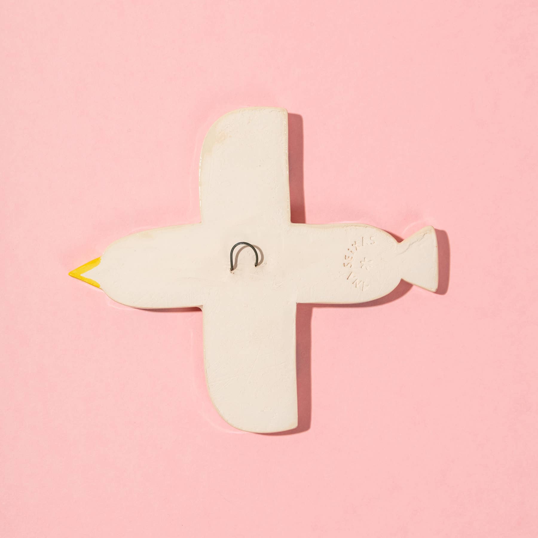 Ana Seixas Bird Mint / Keramik-Hänger