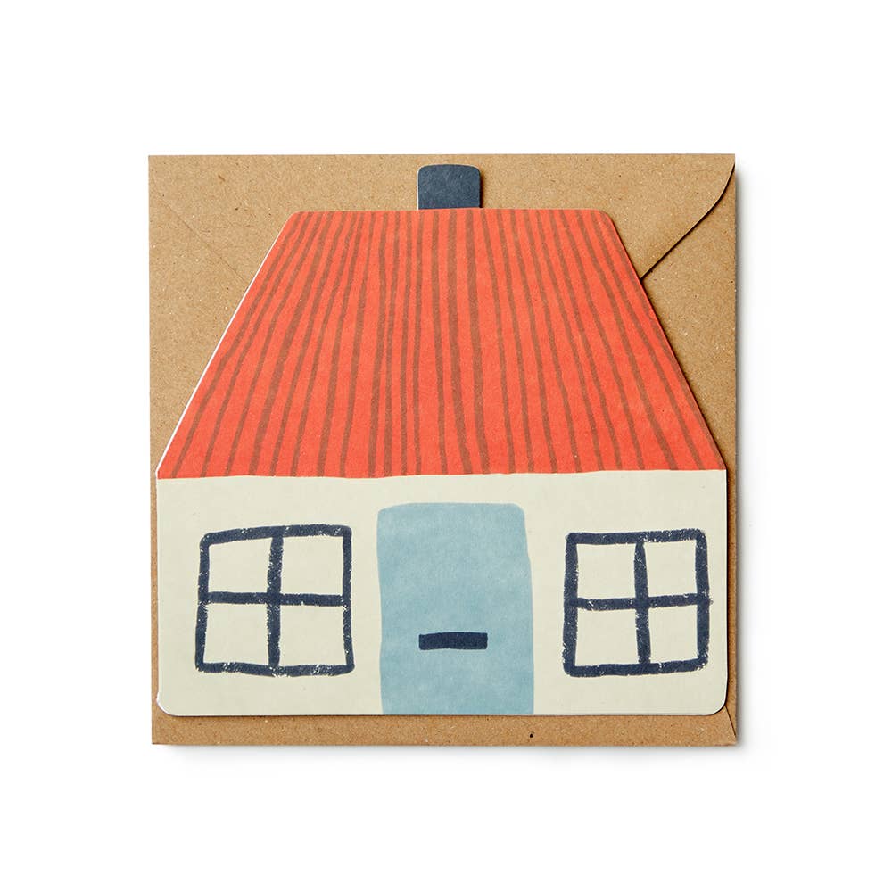 Ausstanzkarte 'Haus' Donna Wilson