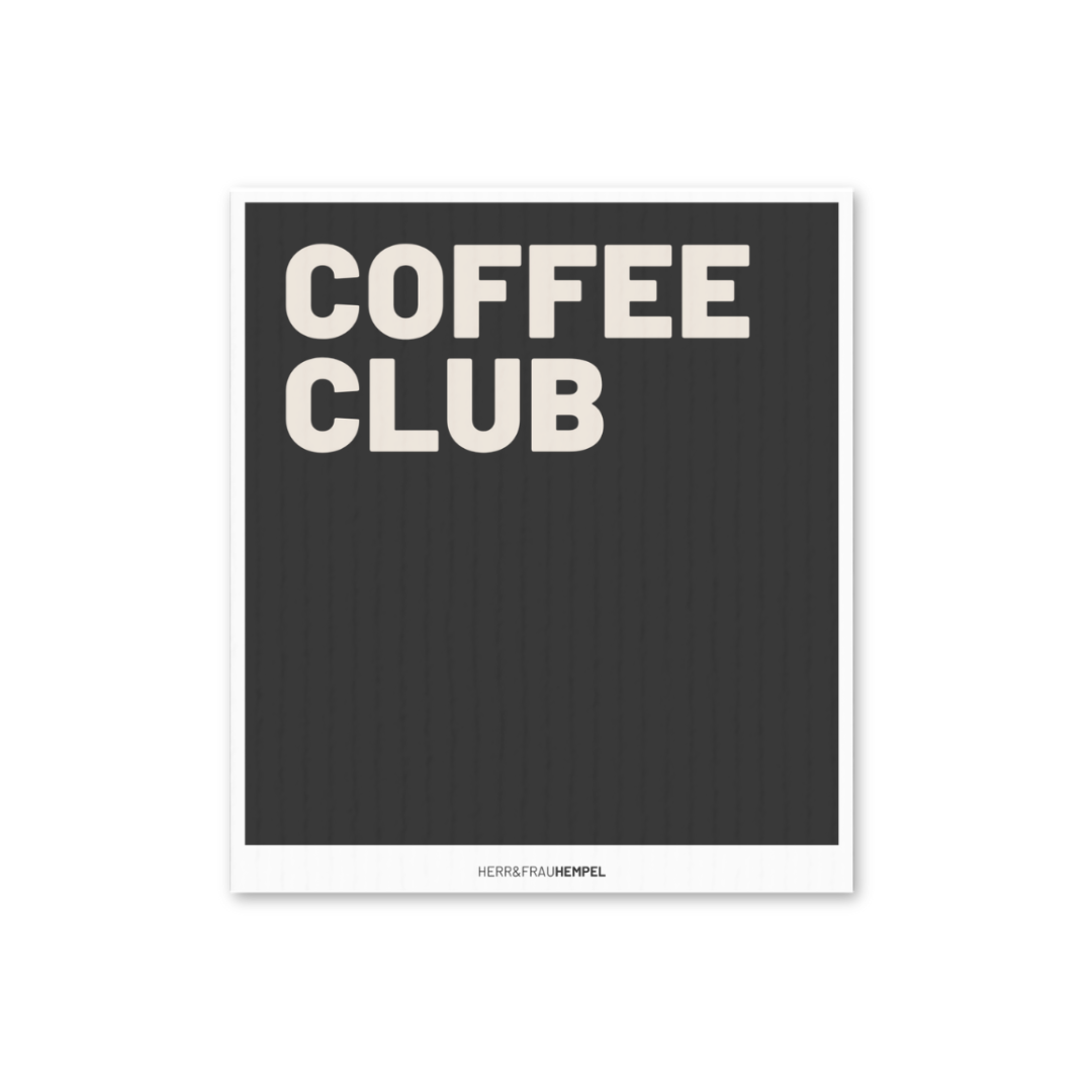 Schwammtuch COFFEE CLUB
