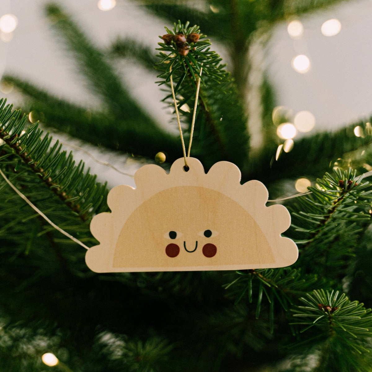 milin - Weihnachts- oder Chanukka-lustiger Weihnachtsbaumanhänger