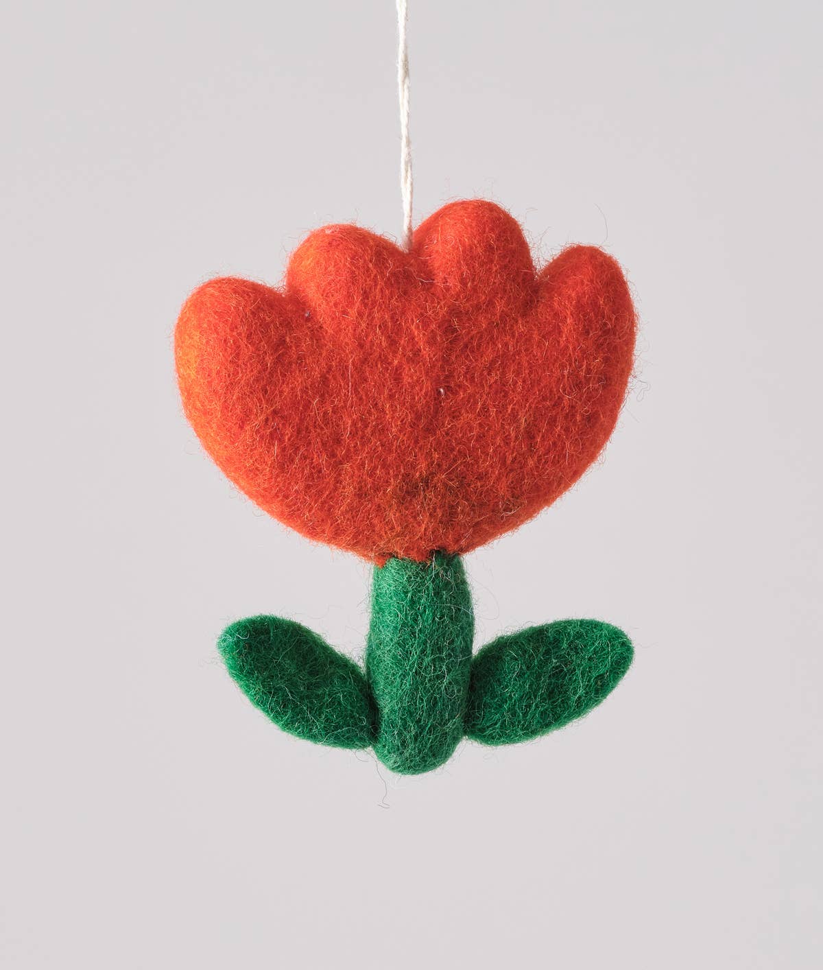 Wrap (US duties paid) - Hängender Blumenanhänger aus Filz