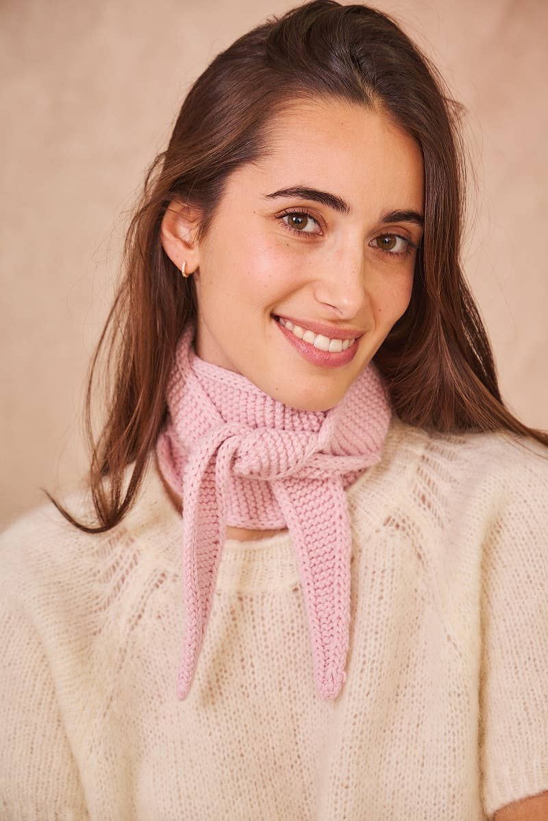 Kleiner "Sophie-Schal": Mauve
