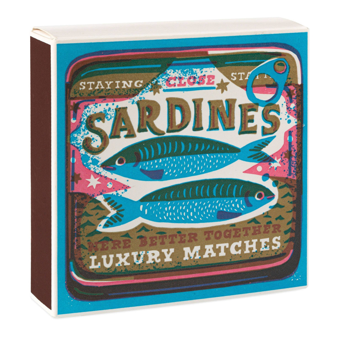 Archivist | Europe - Better Together Sardinen | Quadratische Sicherheitsstreichhölzer