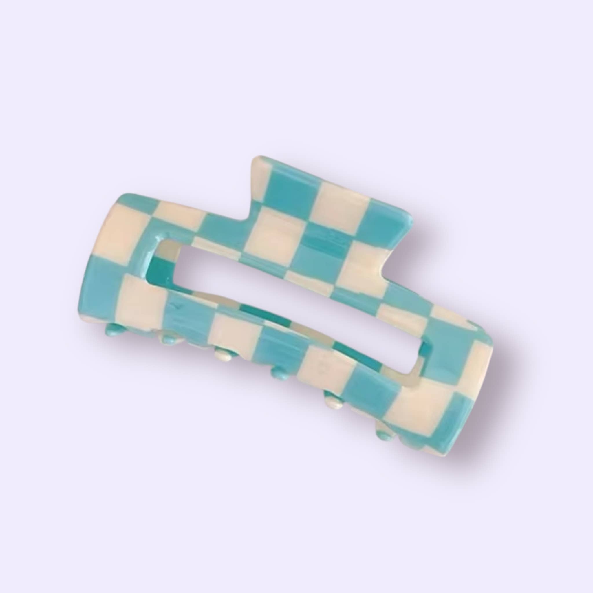 Haarklammer kariert bunt De lange Tafel