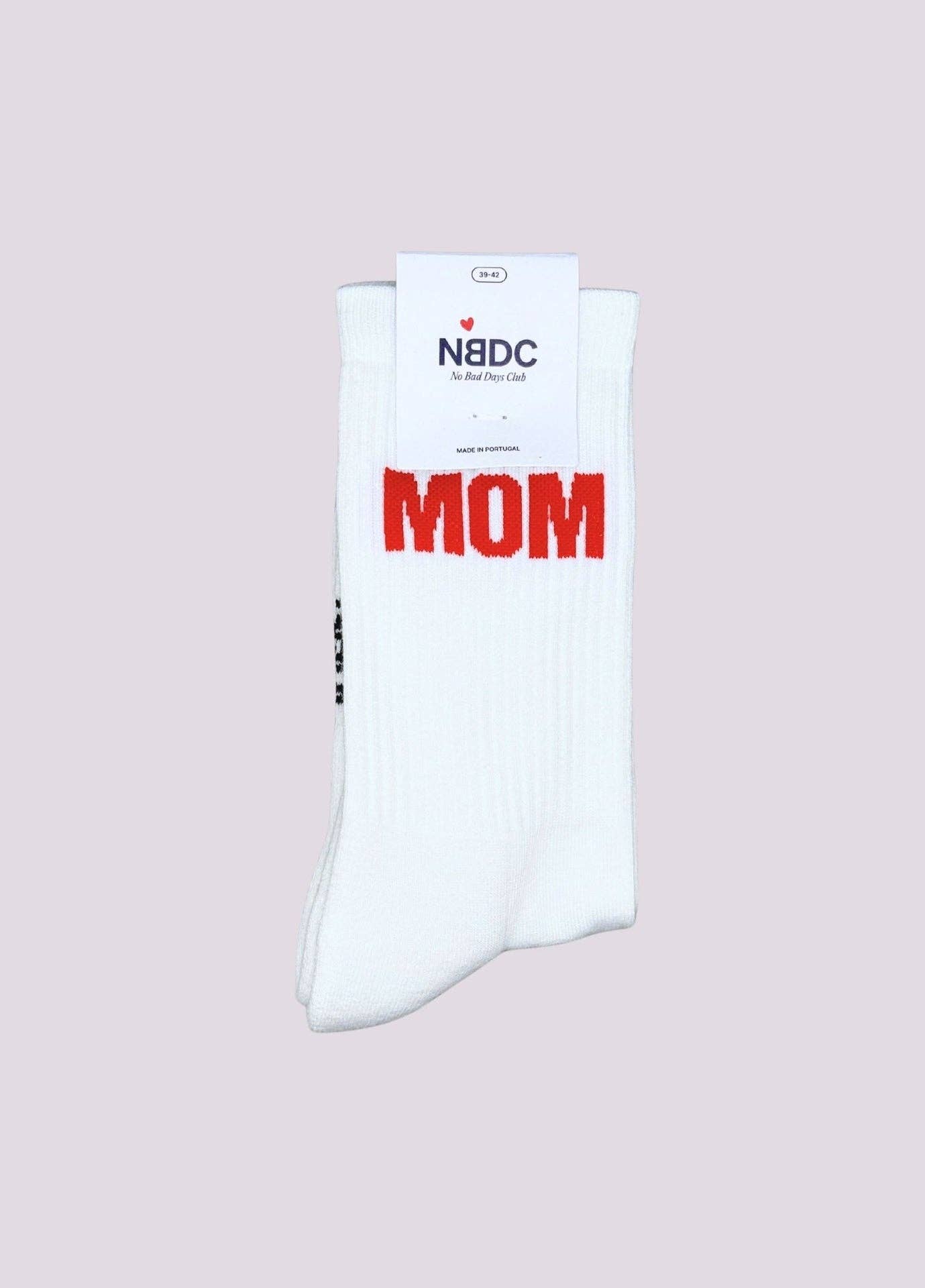 MOM SOCKEN | ROT No Bad Days Club