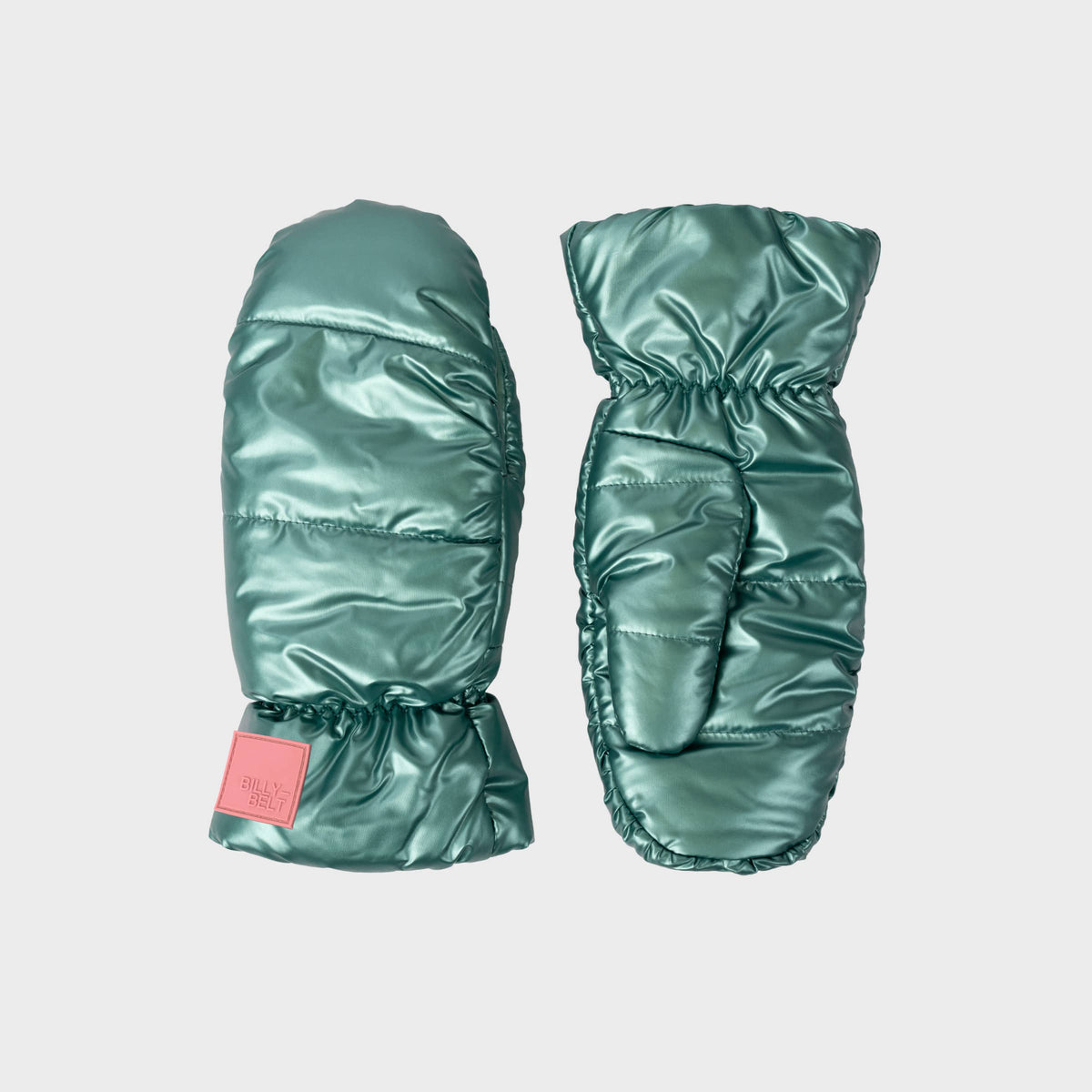 BILLYBELT - Fäustlinge aus Fleece - metallic Grün