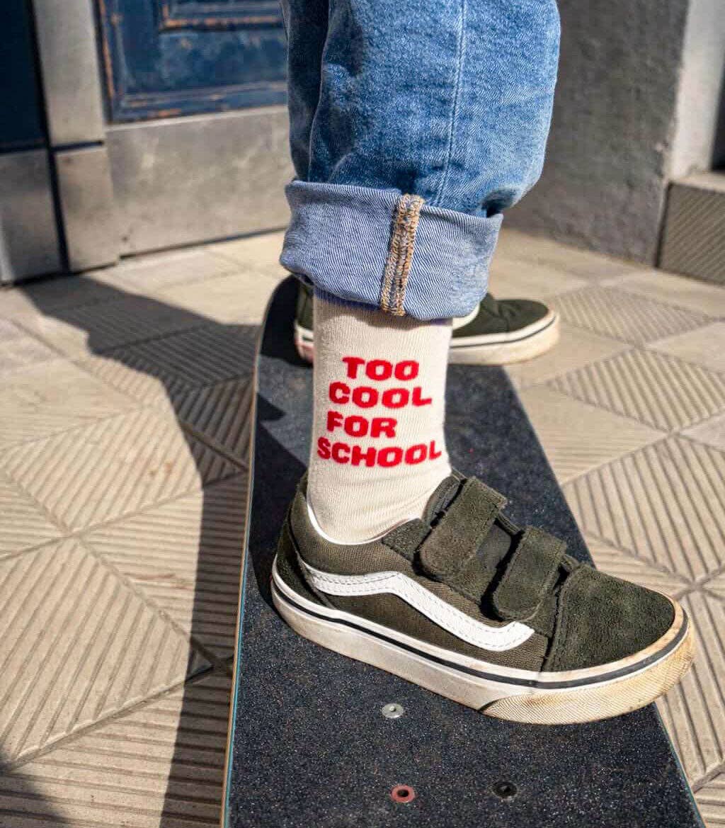 Tinyday Too cool for school-Socken Flieder
