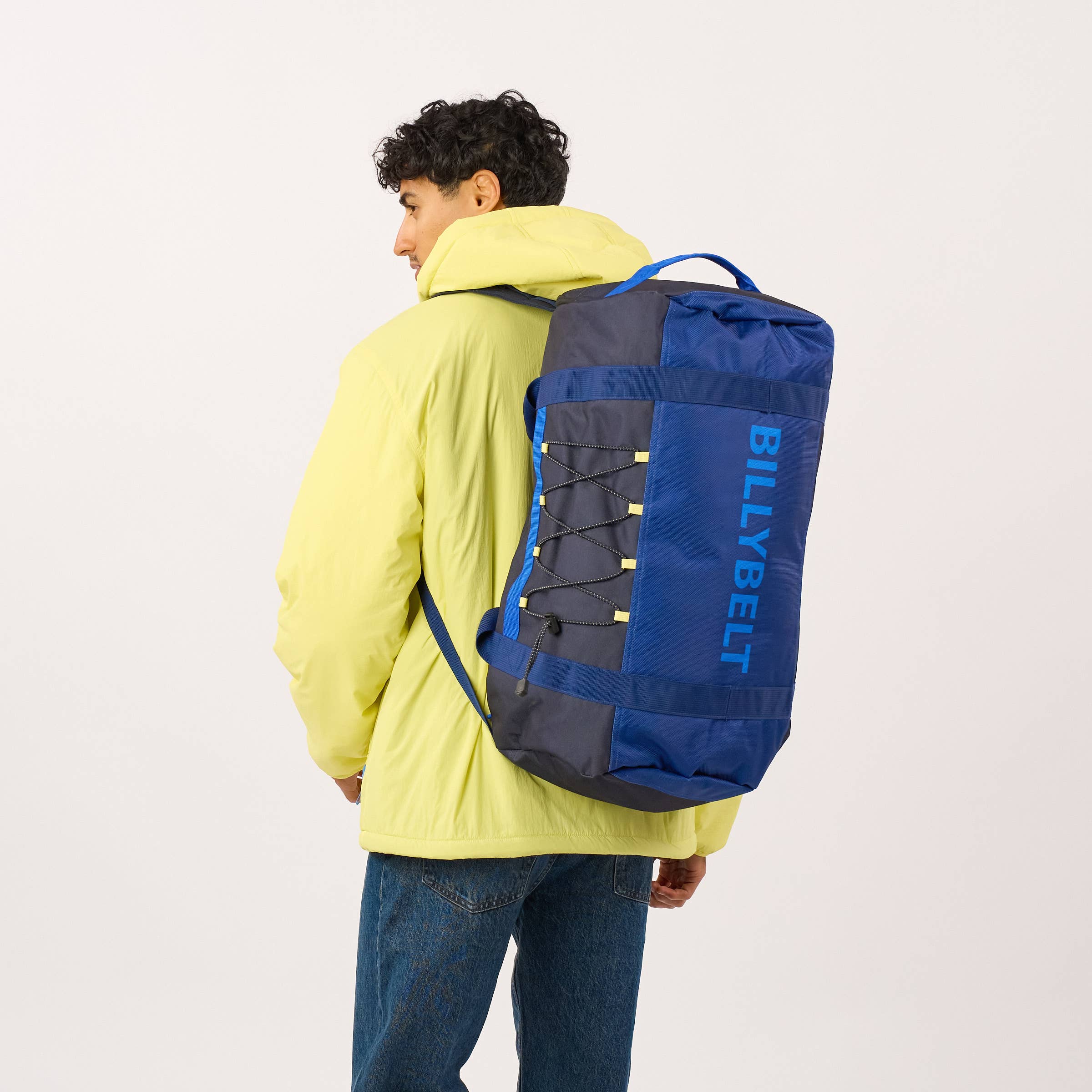 BILLYBELT - Reisetasche Camper 50L - Marineblau & Blau