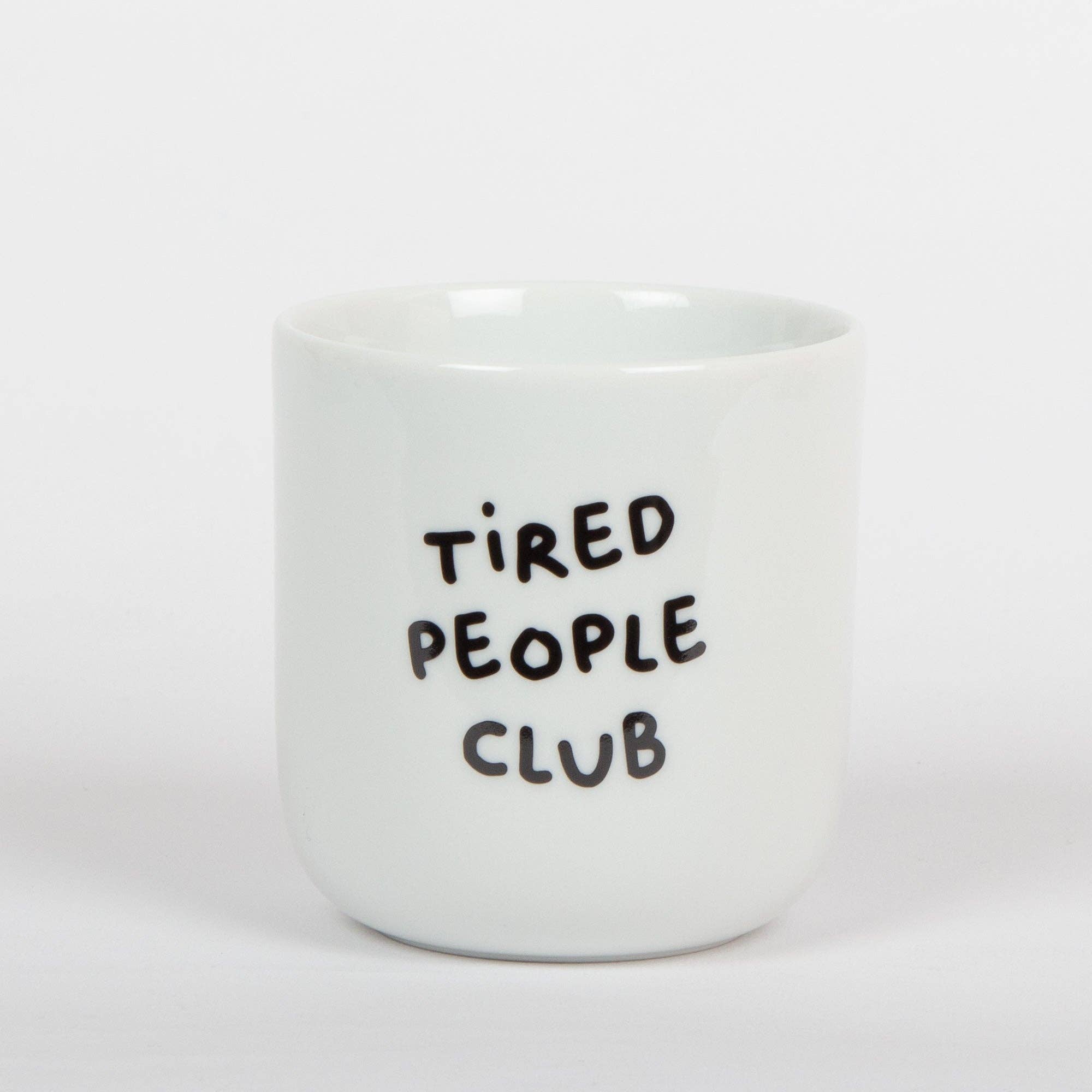 Frau Hansen - Becher Tired People Club (VE 6 Stück)