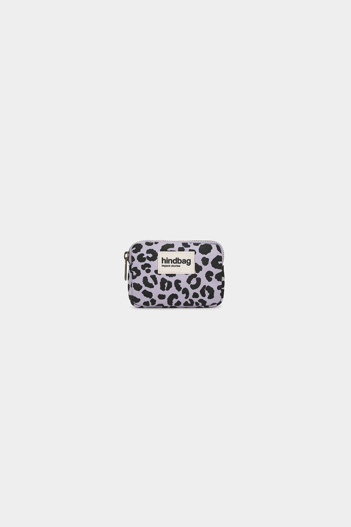 Lili Leopard Lila Geldbörse