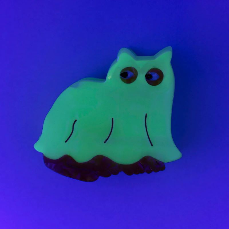 Coucou Suzette Haarklammer 'Ghost Cat'
